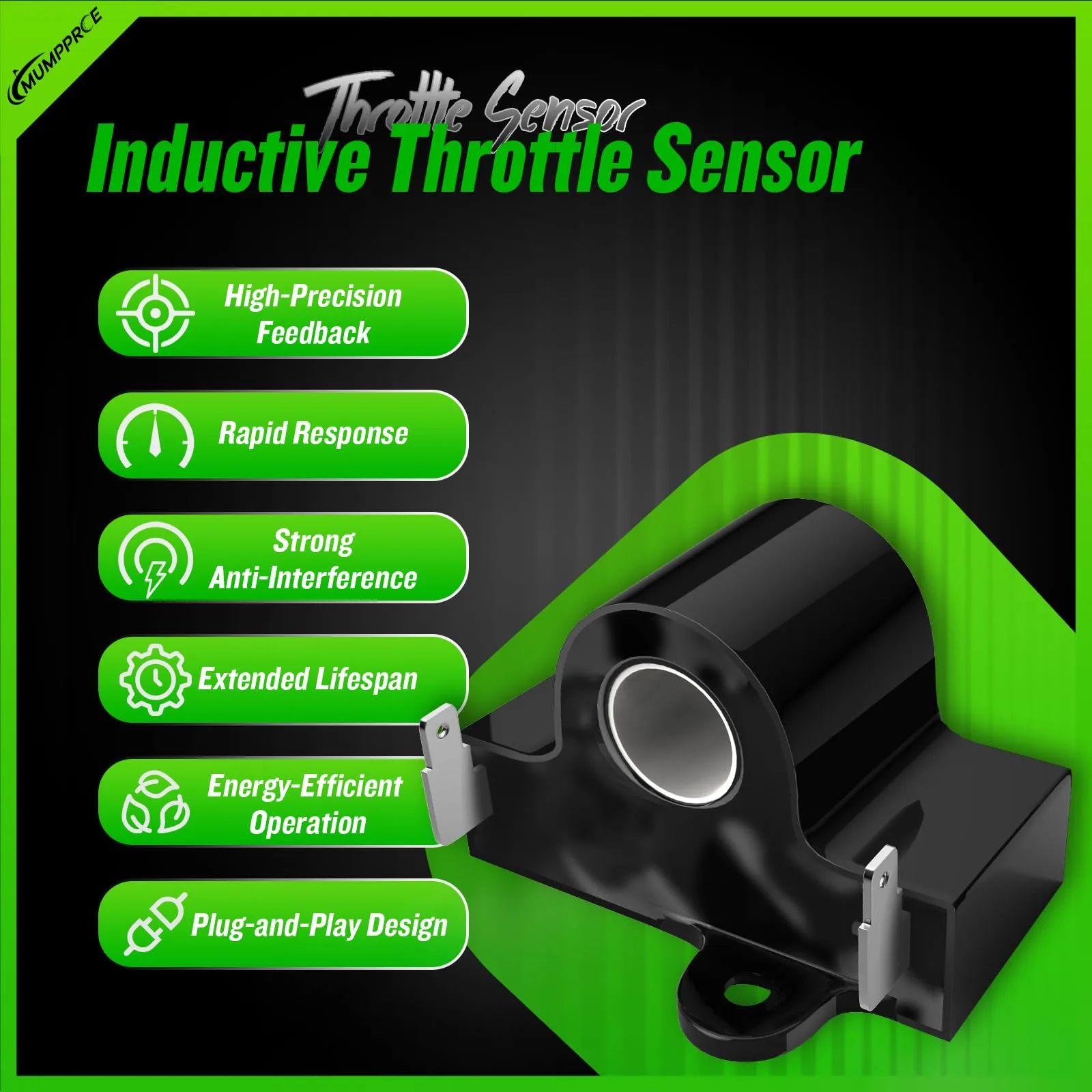 MUMPPRCE Throttle Sensor for E-Z-GO TXT and Medalist image 2