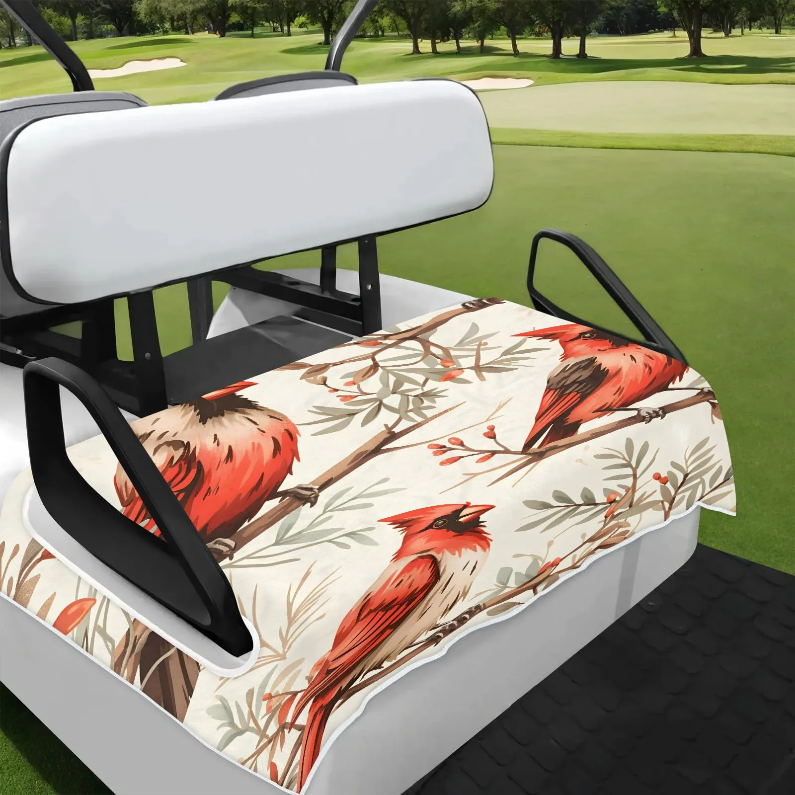 Tiveruda Golf Cart Seat Cover for Double Seats
