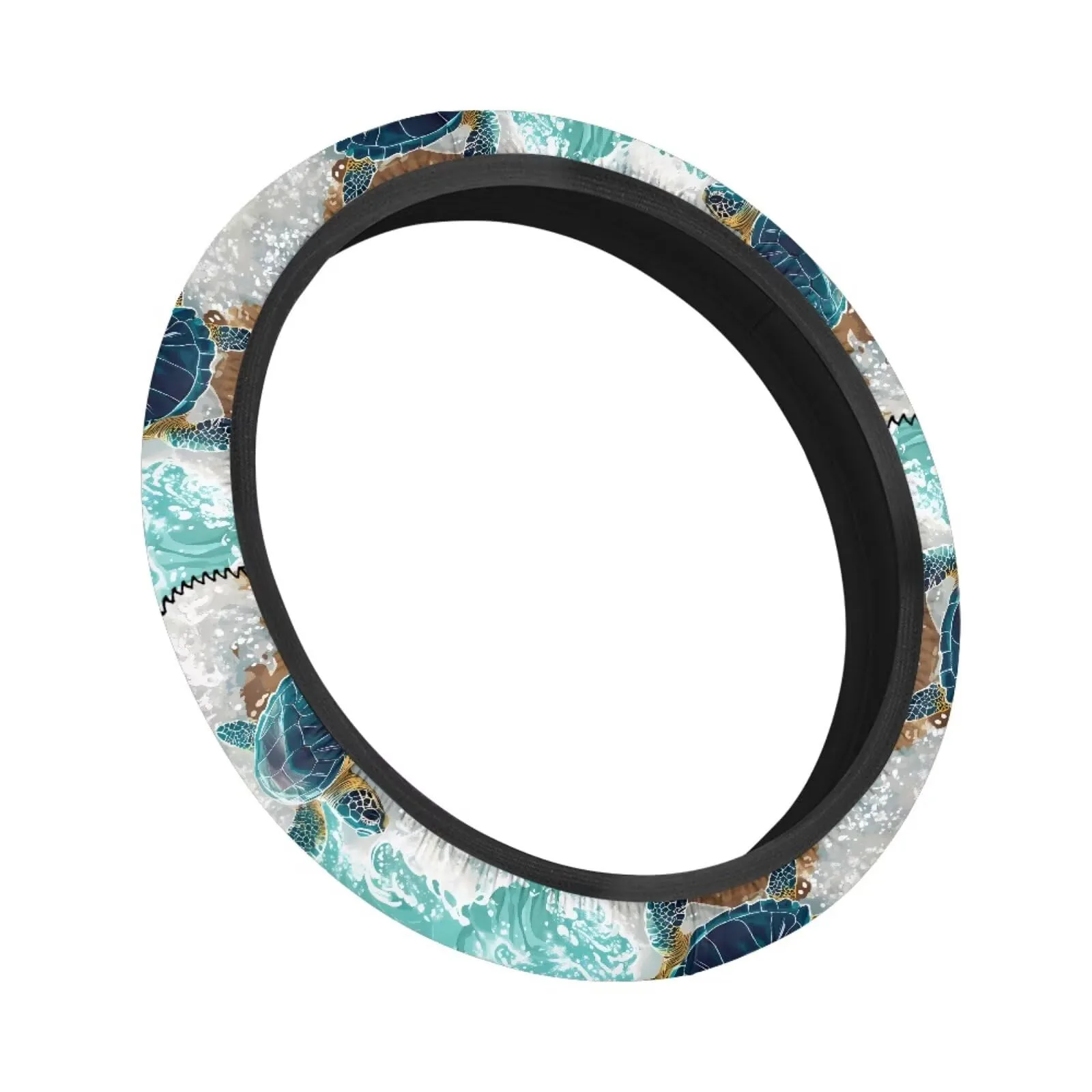 Knextrepoy Beach Turtle Golf Cart Steering Wheel Cover