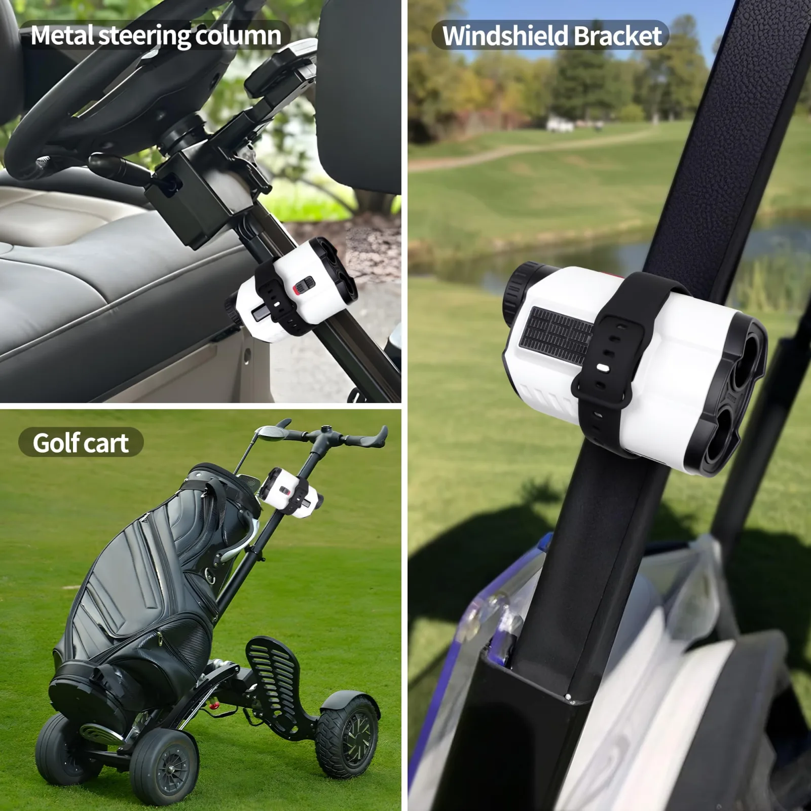 ROWFEN Magnetic Rangefinder Strap – Adjustable Silicone Holder (Fits 6.2–9 in) image 3