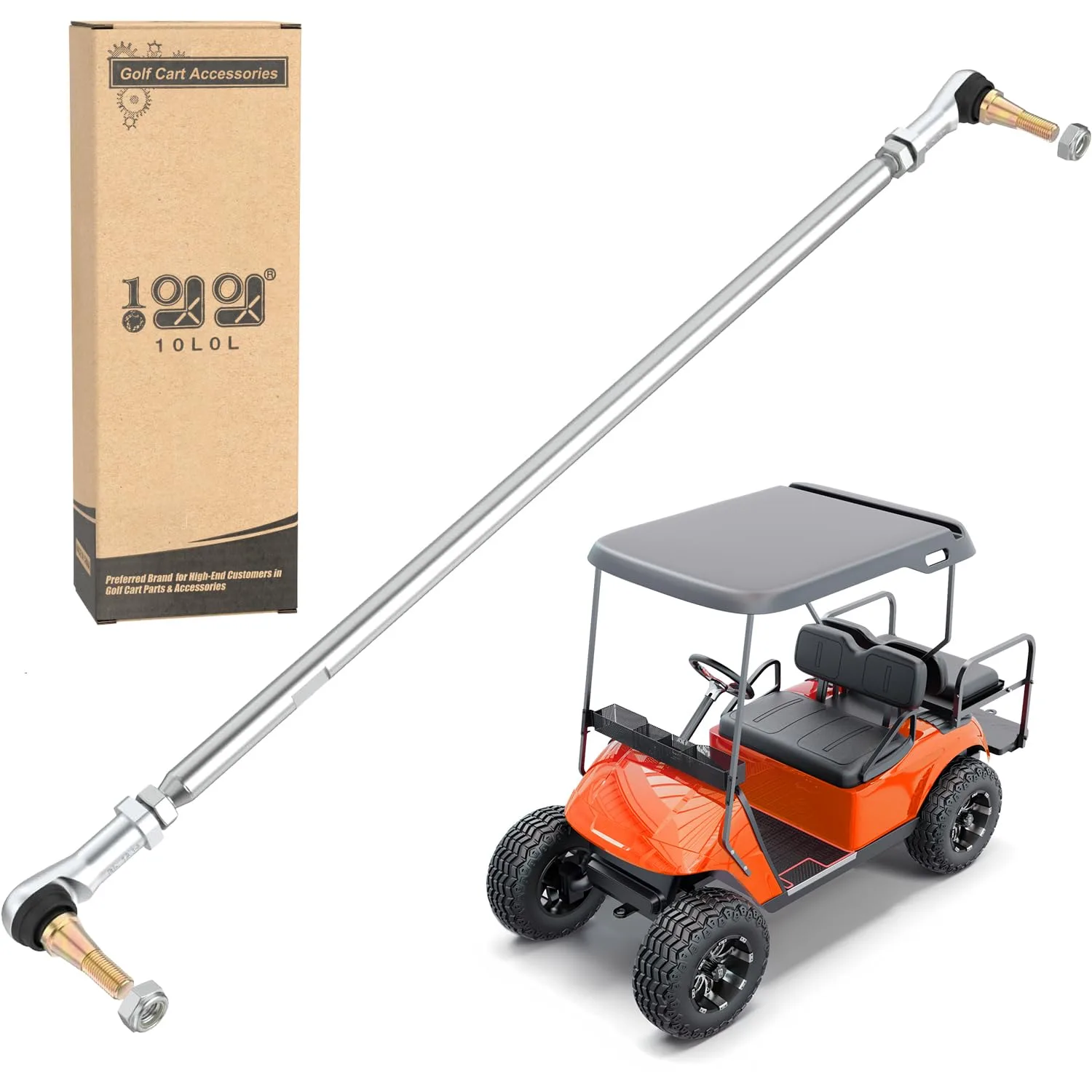 10L0L Tie Rod Assembly for E-Z-GO TXT PDS Golf Carts