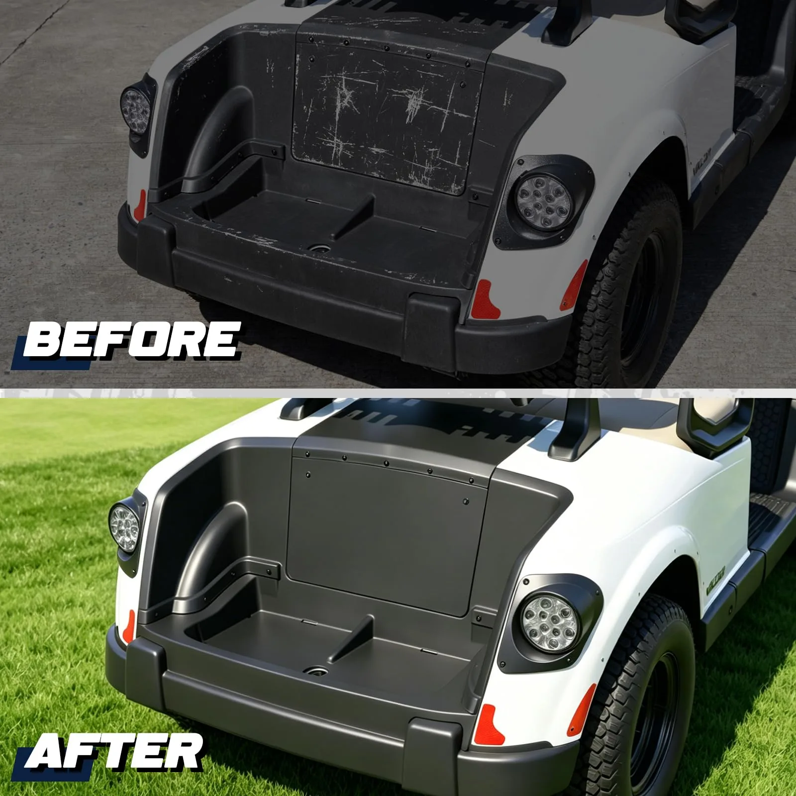 Dacalo Rear Bagwell Liner for E-Z-GO RXV and Valor image 2