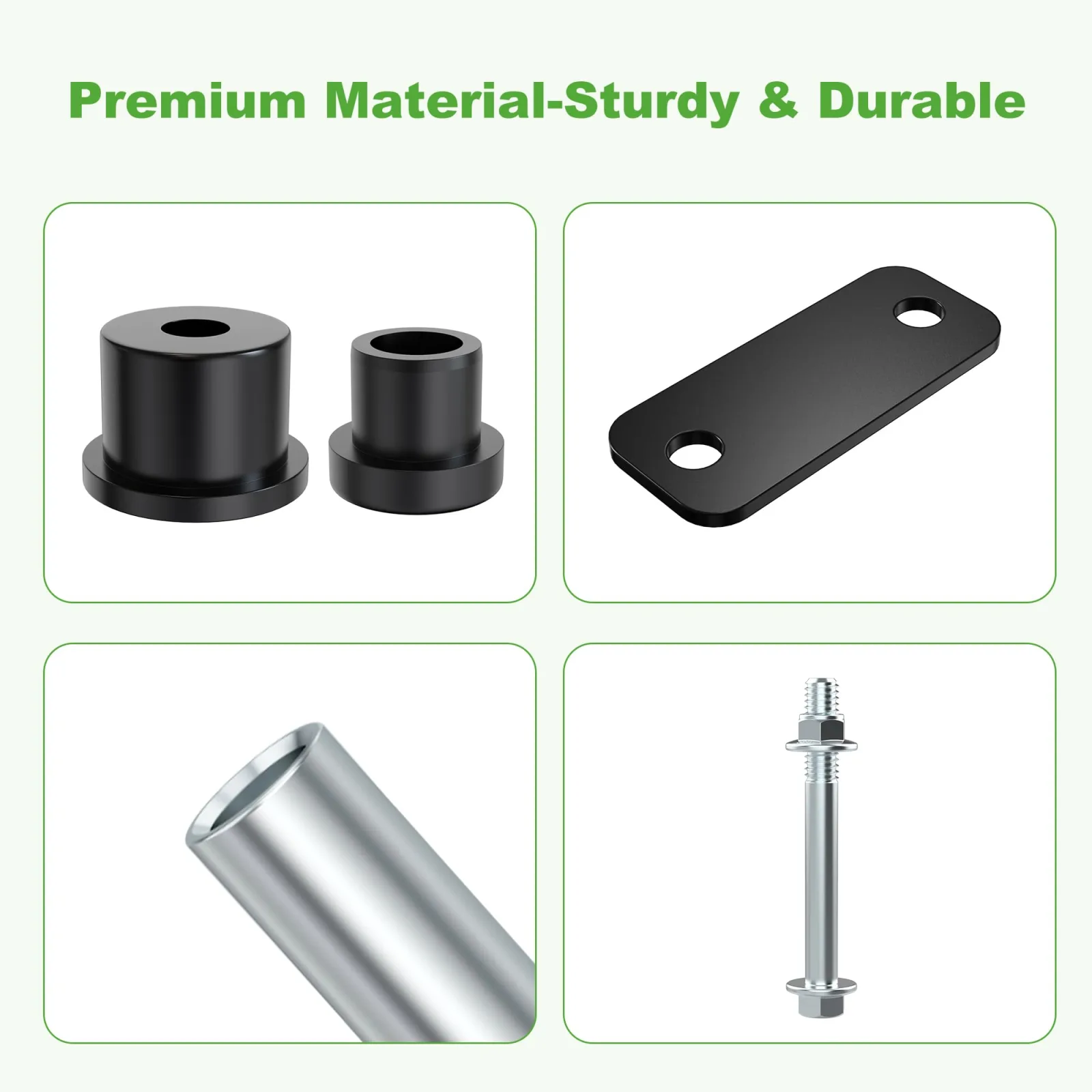 10L0L Rear Leaf Spring Bushing Kit for E-Z-GO RXV image 4