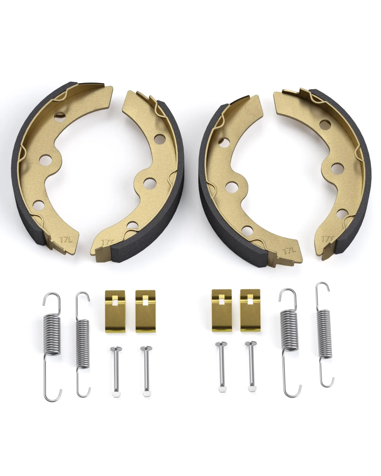 HOWBOW Golf Cart Brake Shoe Kit 106-006-01-0017