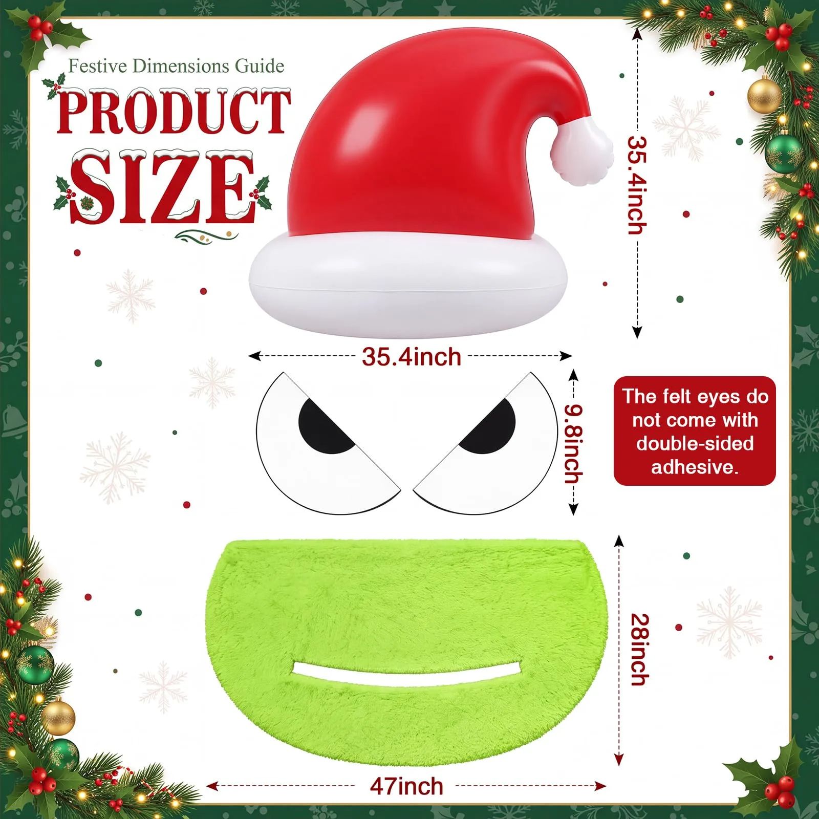 Soulchen Christmas Golf Cart Decoration Kit XLN-Soulchen-12056 image 2