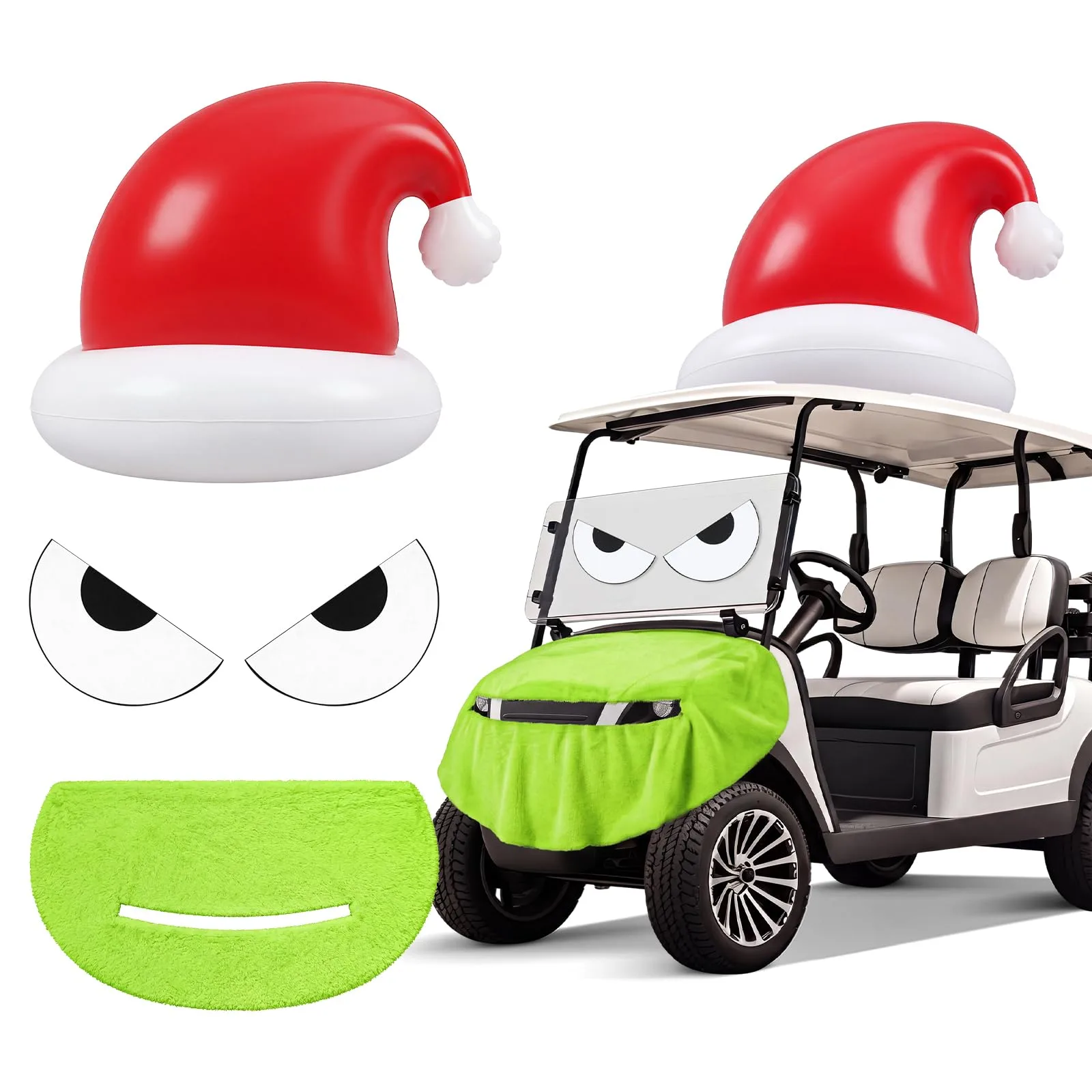 Soulchen Christmas Golf Cart Decoration Kit XLN-Soulchen-12056