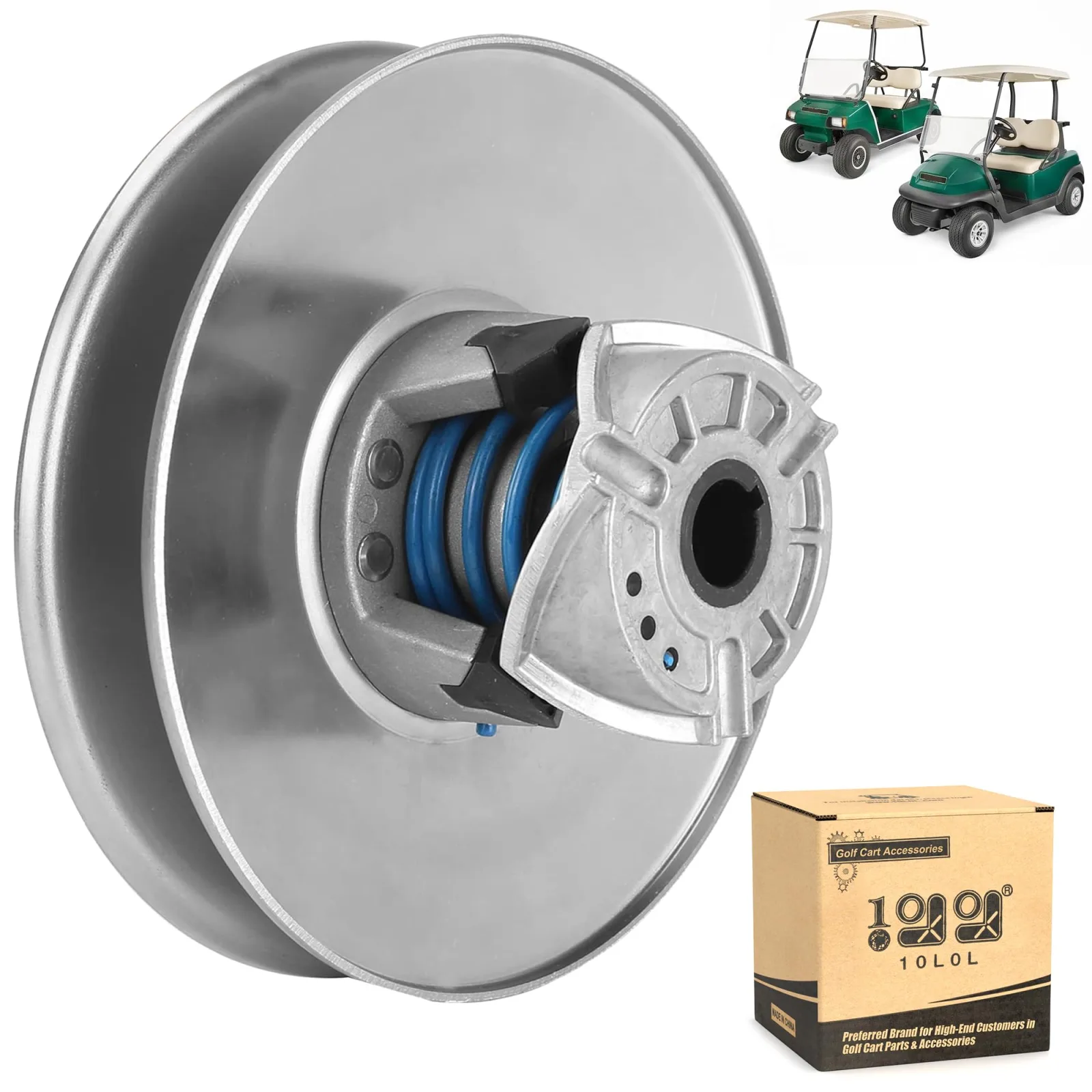 10L0L Driven Clutch for Club Car DS and Precedent Gas Carts