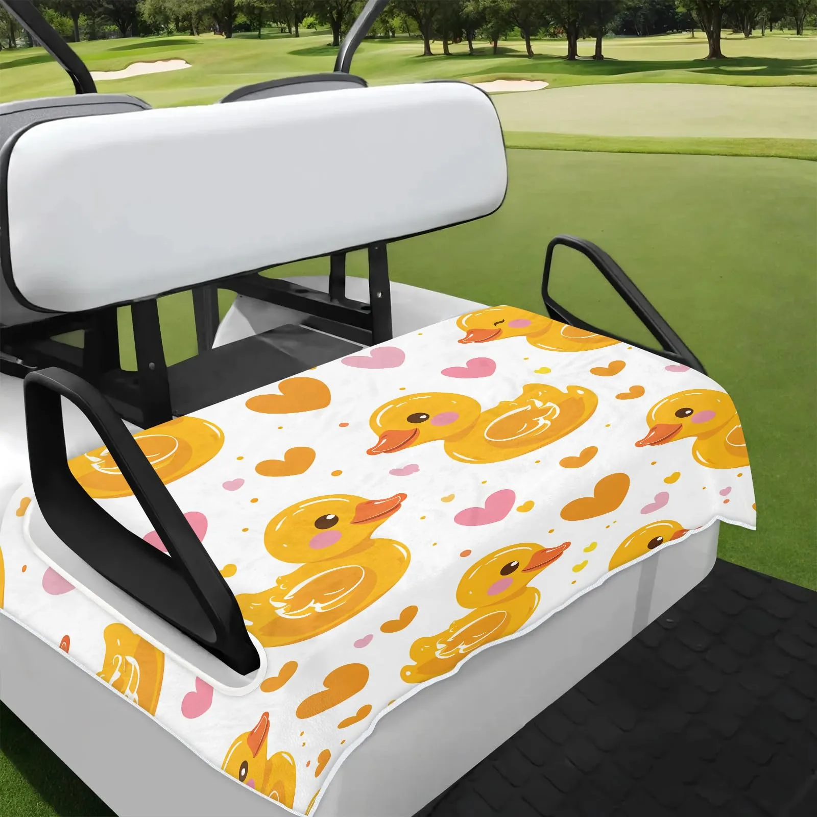 Tiveruda Golf Cart Seat Cover for Double Seats