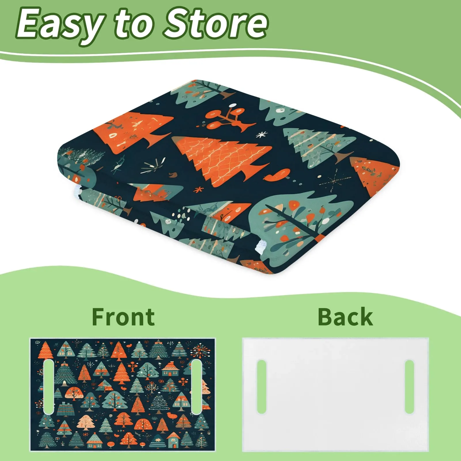 Tiveruda Golf Cart Seat Cover Blanket for Double Seats image 4