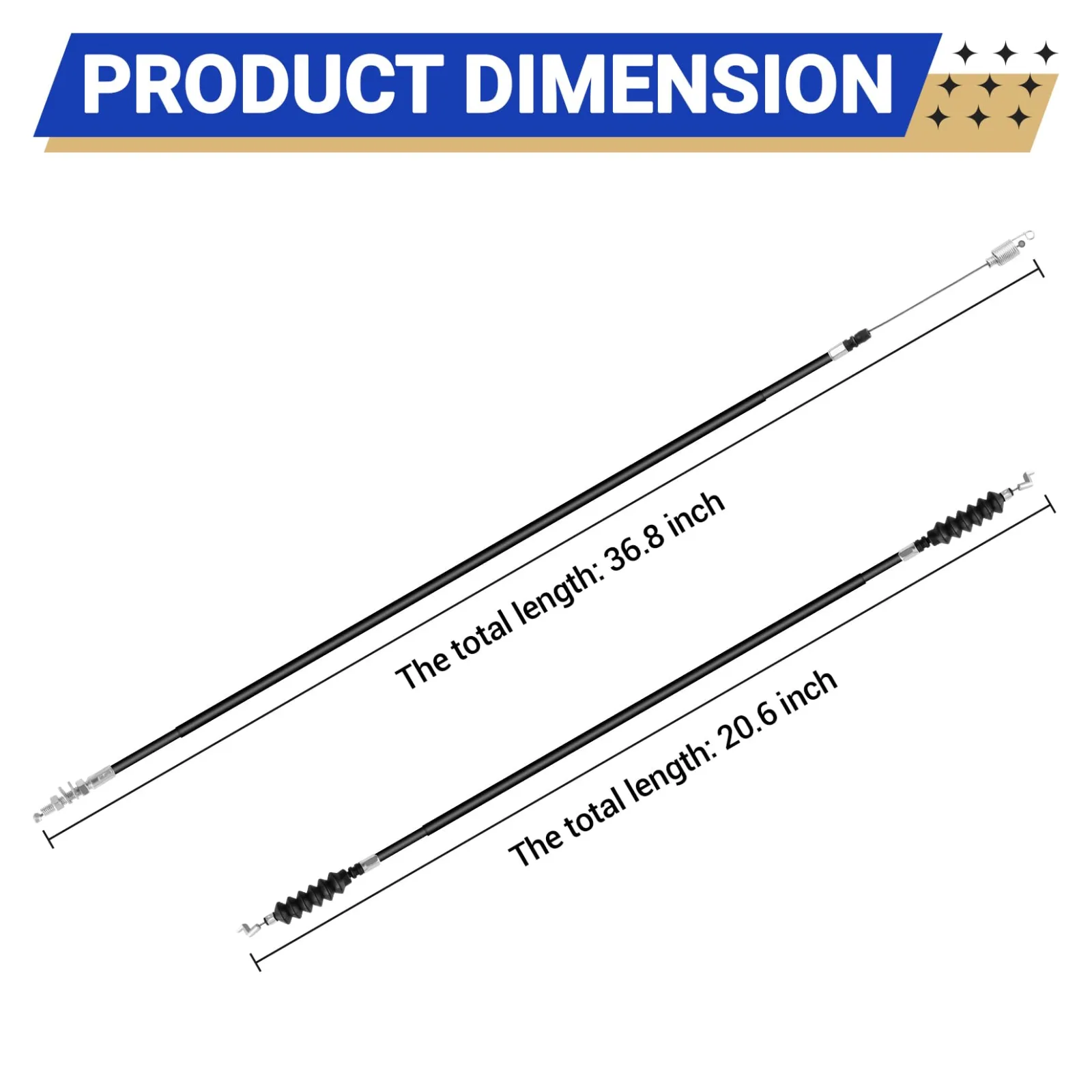 DRIVE UP Club Car DS Governor & Accelerator Cable Kit image 4