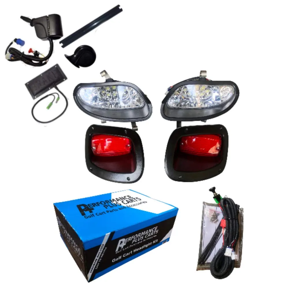 Performance Plus Carts T48LK01D-LED EZGO TXT/T48/Valor/Freedom LED Light Kit