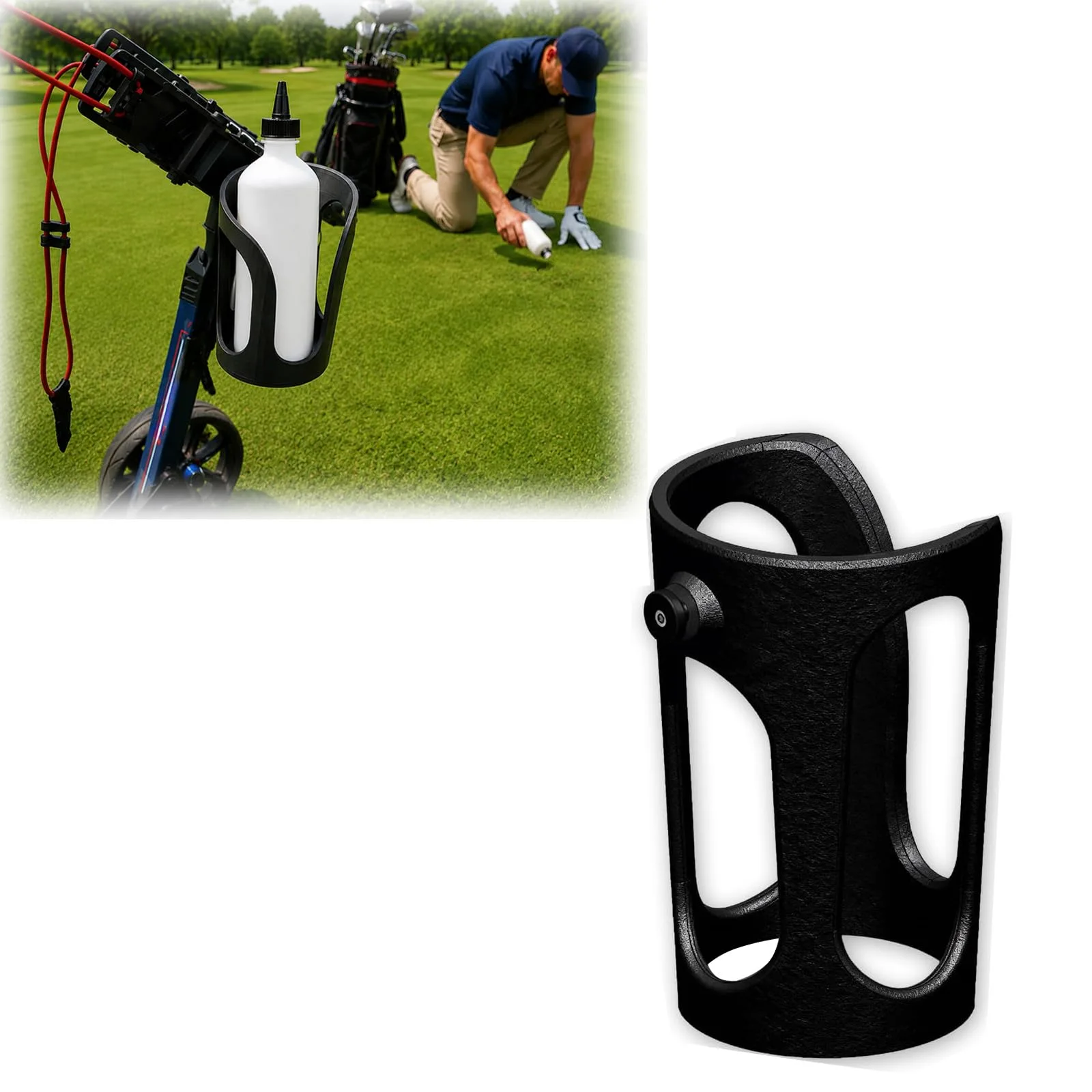 vkkfrhs Divot-Mix Bottle Holder Clip for Bagboy Nitron