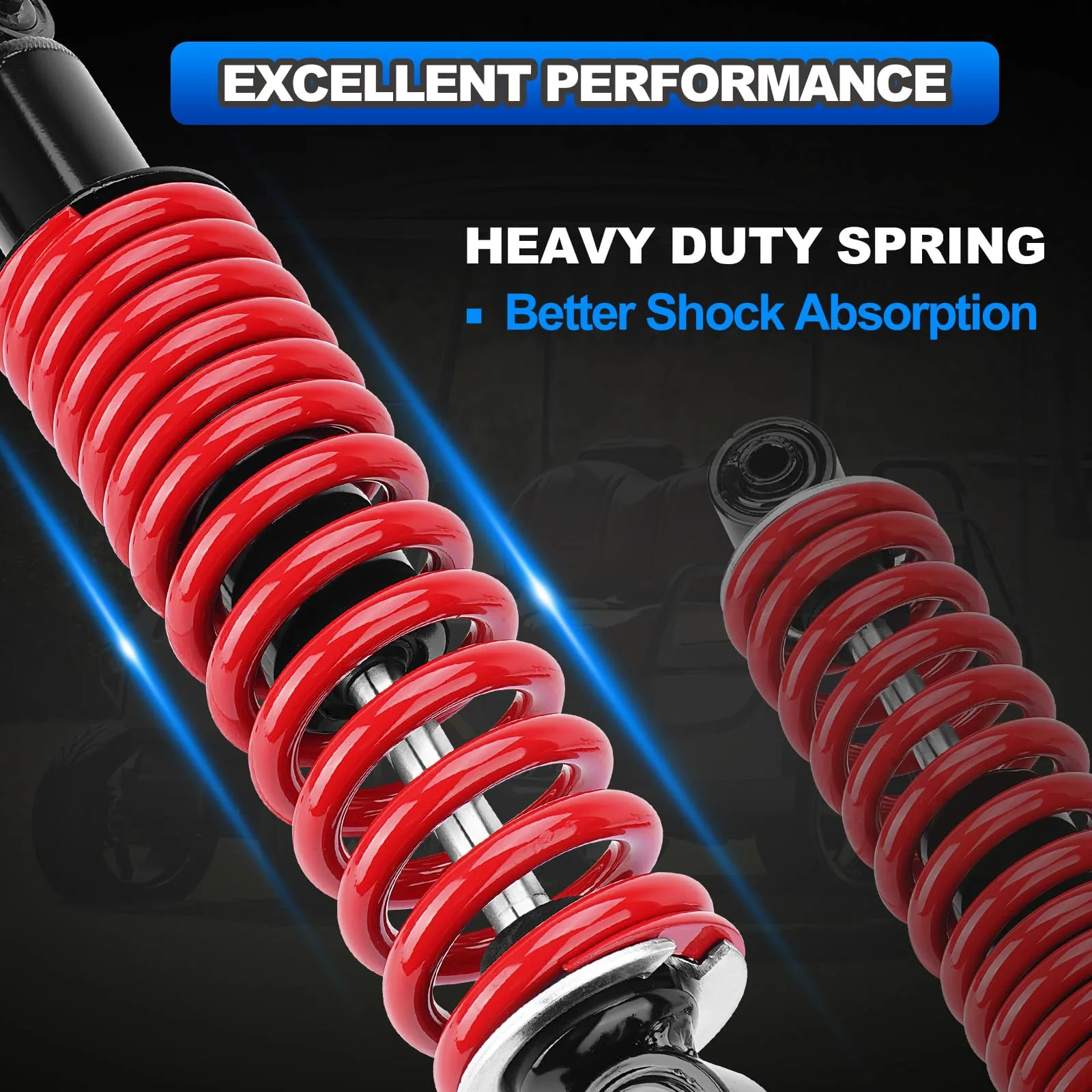 AUTOBABA Rear Shock Absorbers for Yamaha Golf Carts image 3