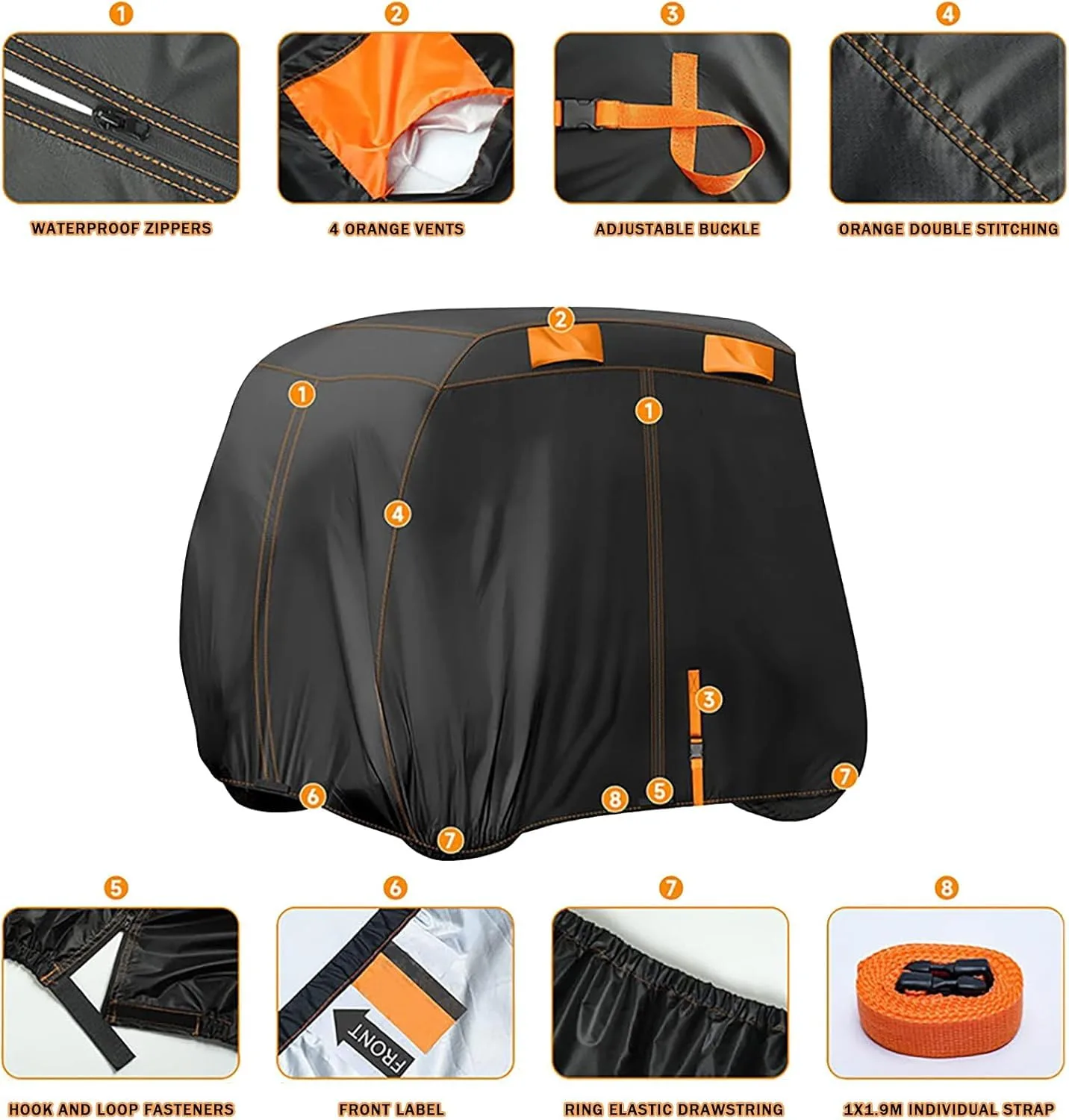 AUPTIM Cover for ICON EV i40F/i40FX 4, 2020-2026 image 2