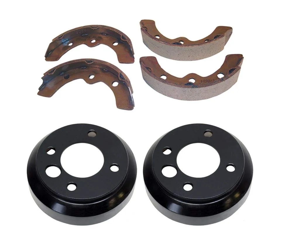 3G K1580 Rear Brake Shoes & Drums for Club Car DS