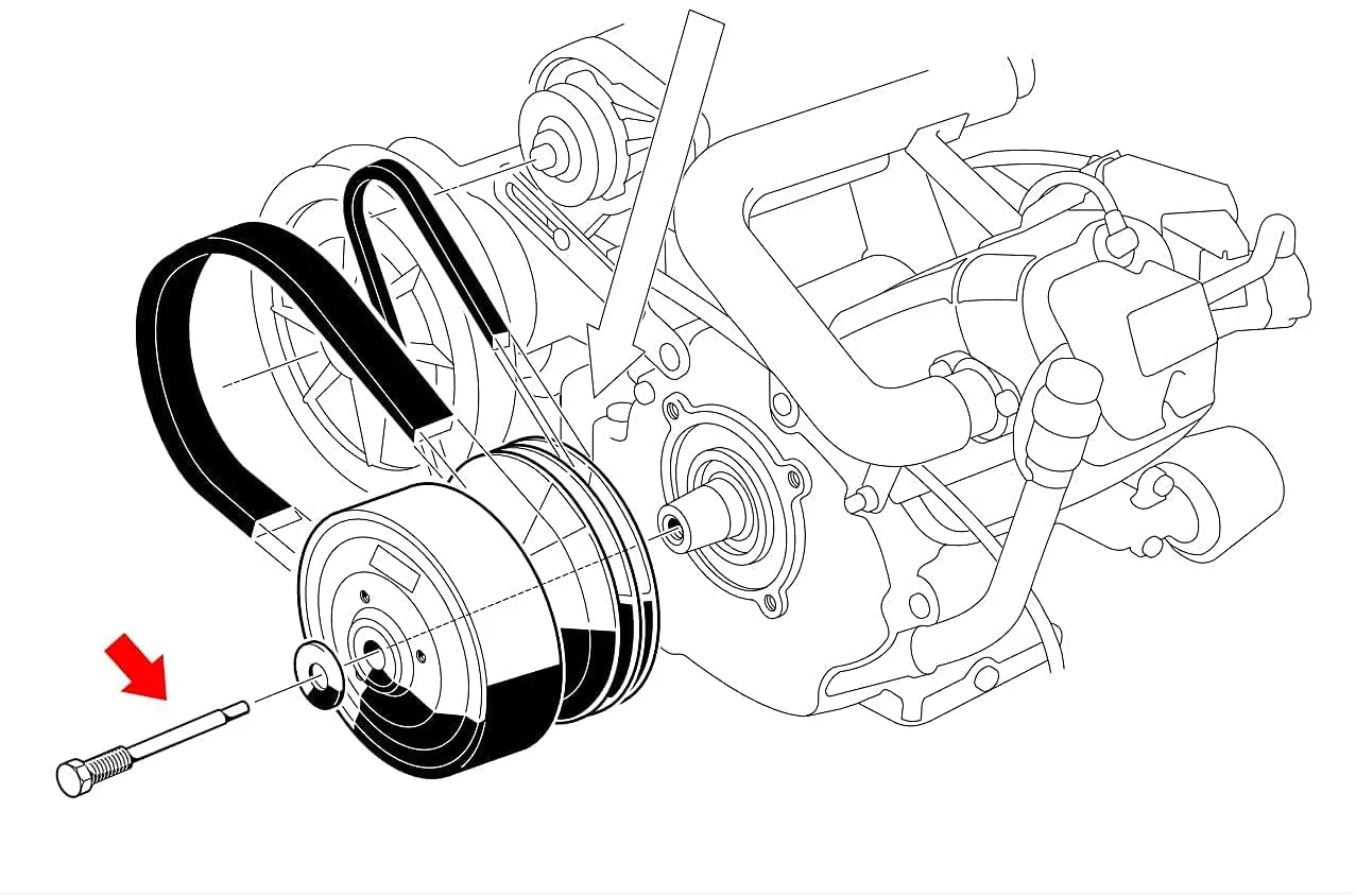 10L0L Club Car DS & Precedent Clutch Puller Tool image 4