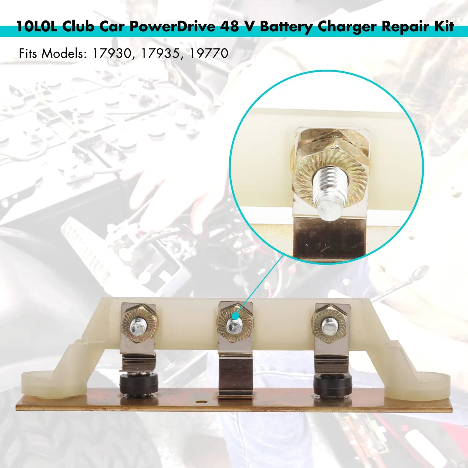 10L0L 48V Club Car PowerDrive Charger Repair Kit 17930 image 3