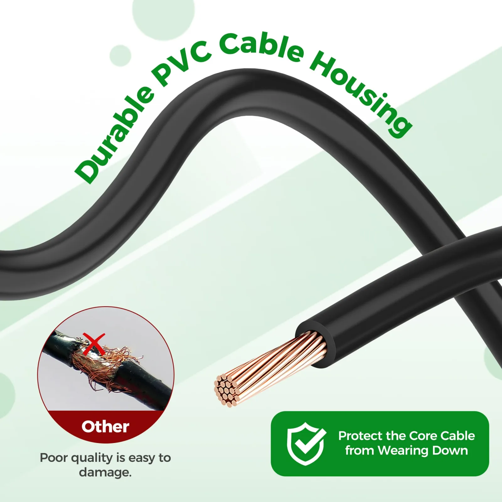 10L0L Throttle Cable for Club Car Precedent, Onward & Tempo image 3