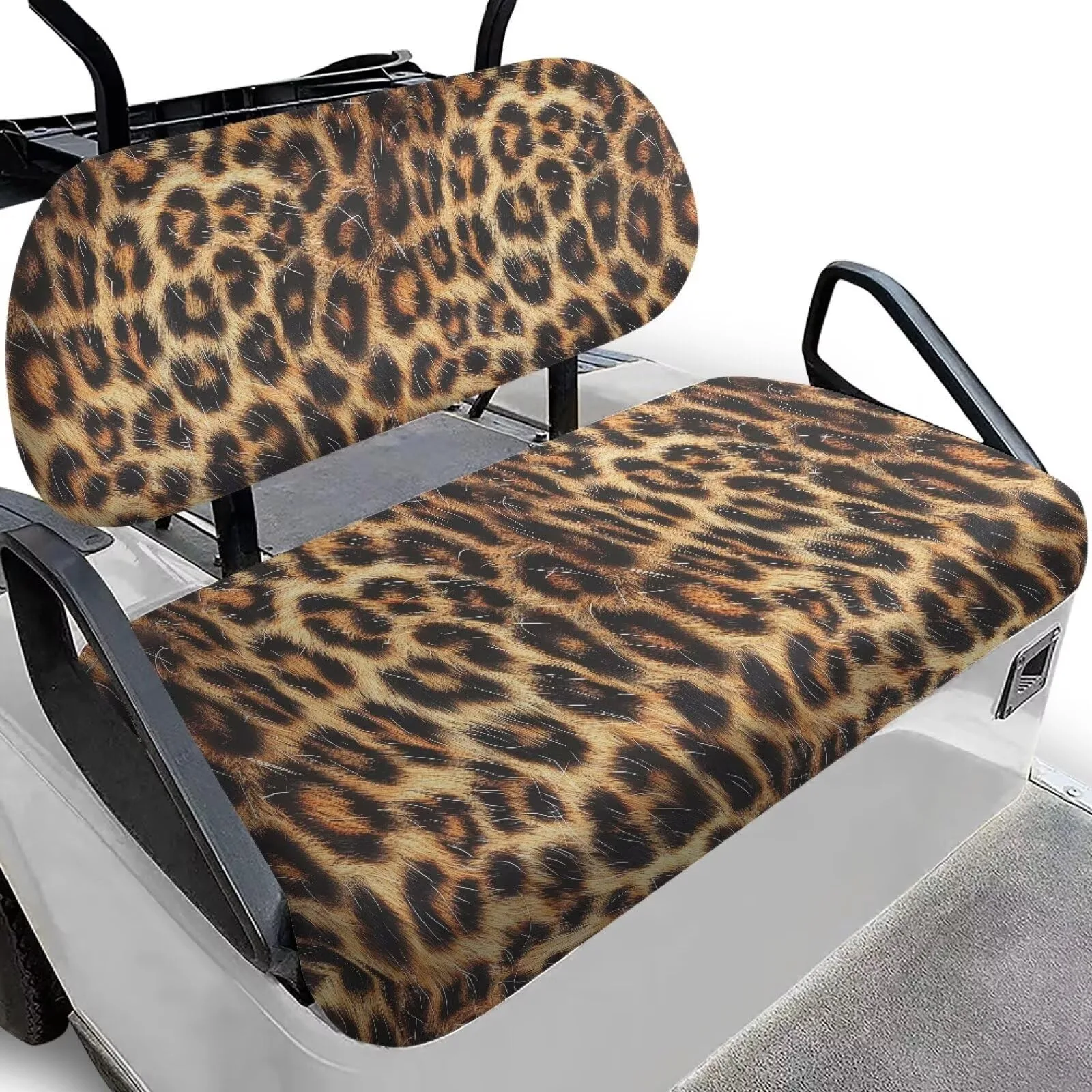 ELEQIN Golf Cart Seat and Backrest Cover Set