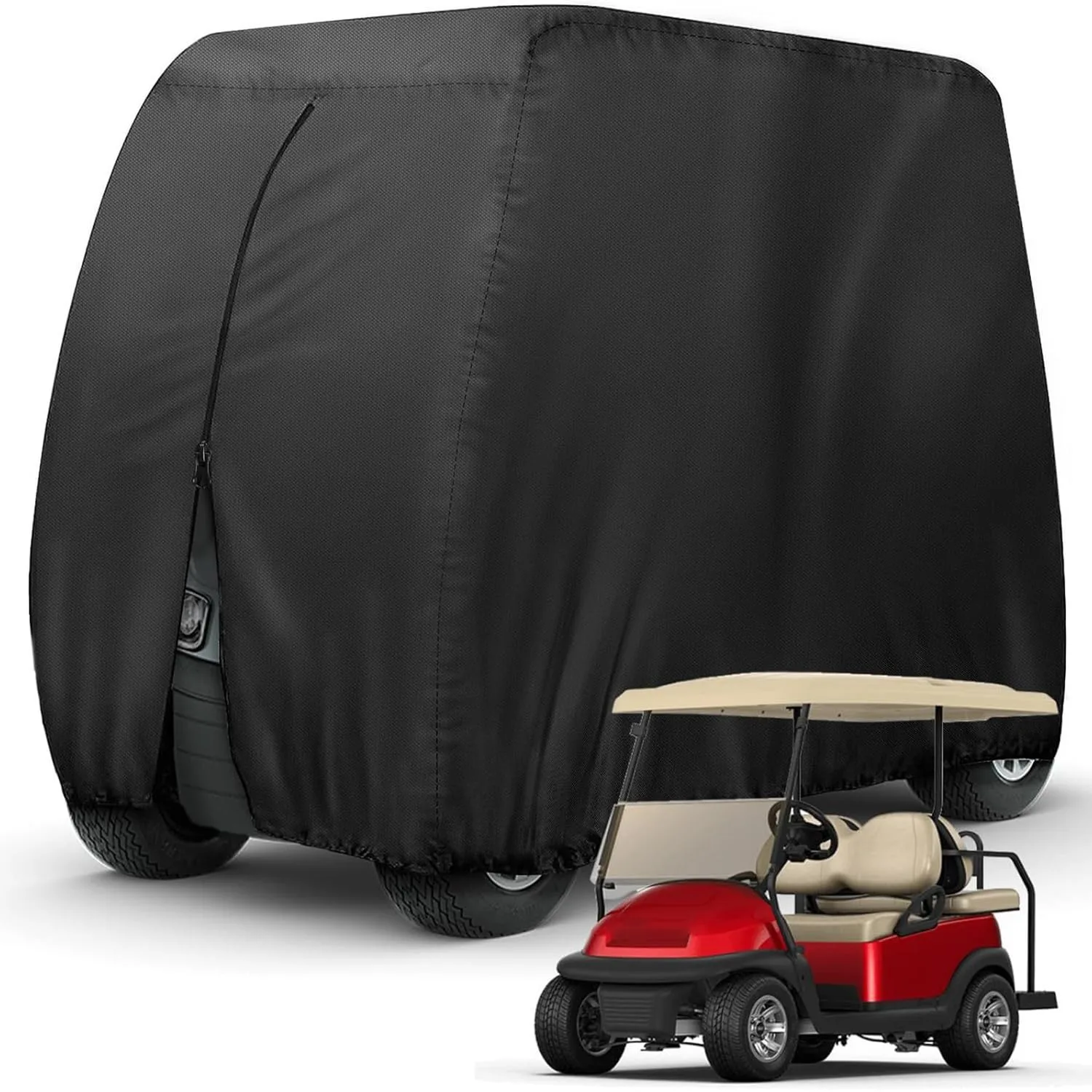 HXJKZJI Cover for Polaris GEM E825 4-Passenger 2000-2010