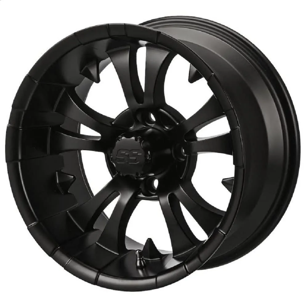 LSI Warlock 14-Inch Golf Cart Wheels for E-Z-GO & Club Car image 2
