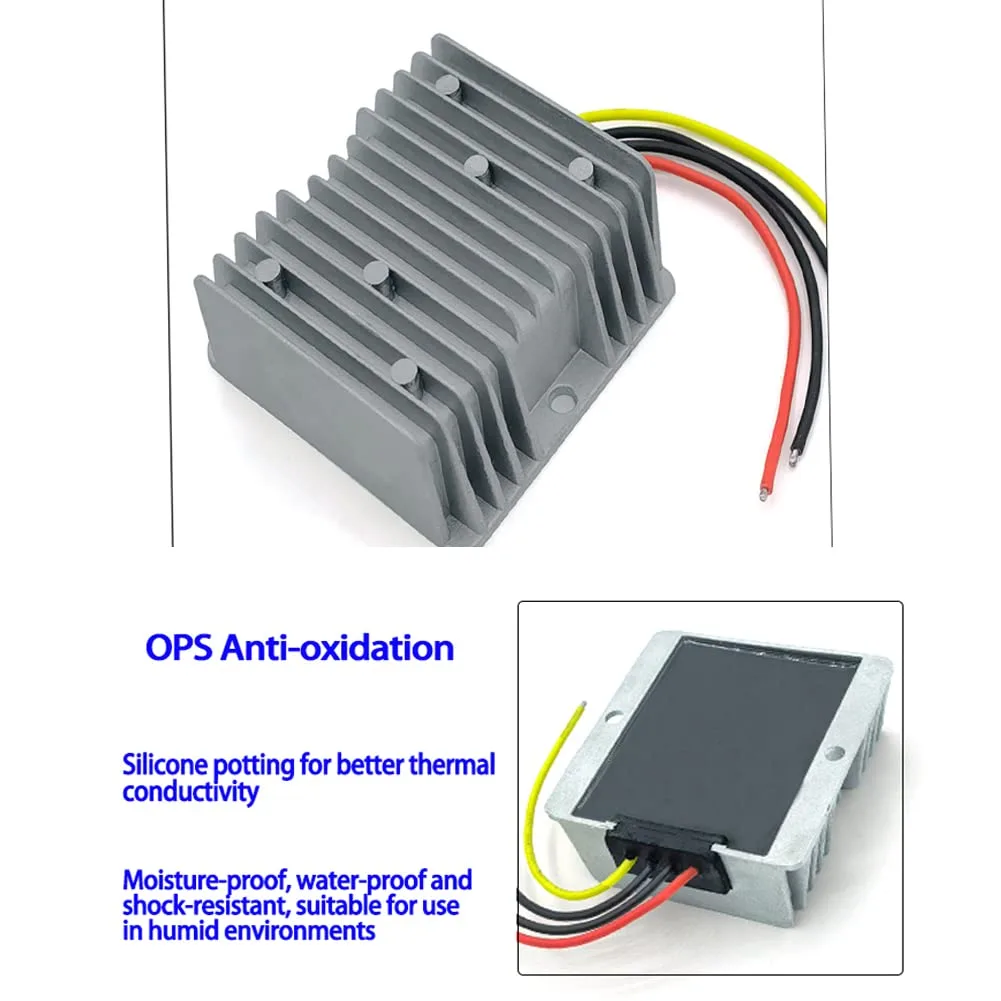QL-LINRUN 36V/48V to 12V 20A Golf Cart Converter image 4