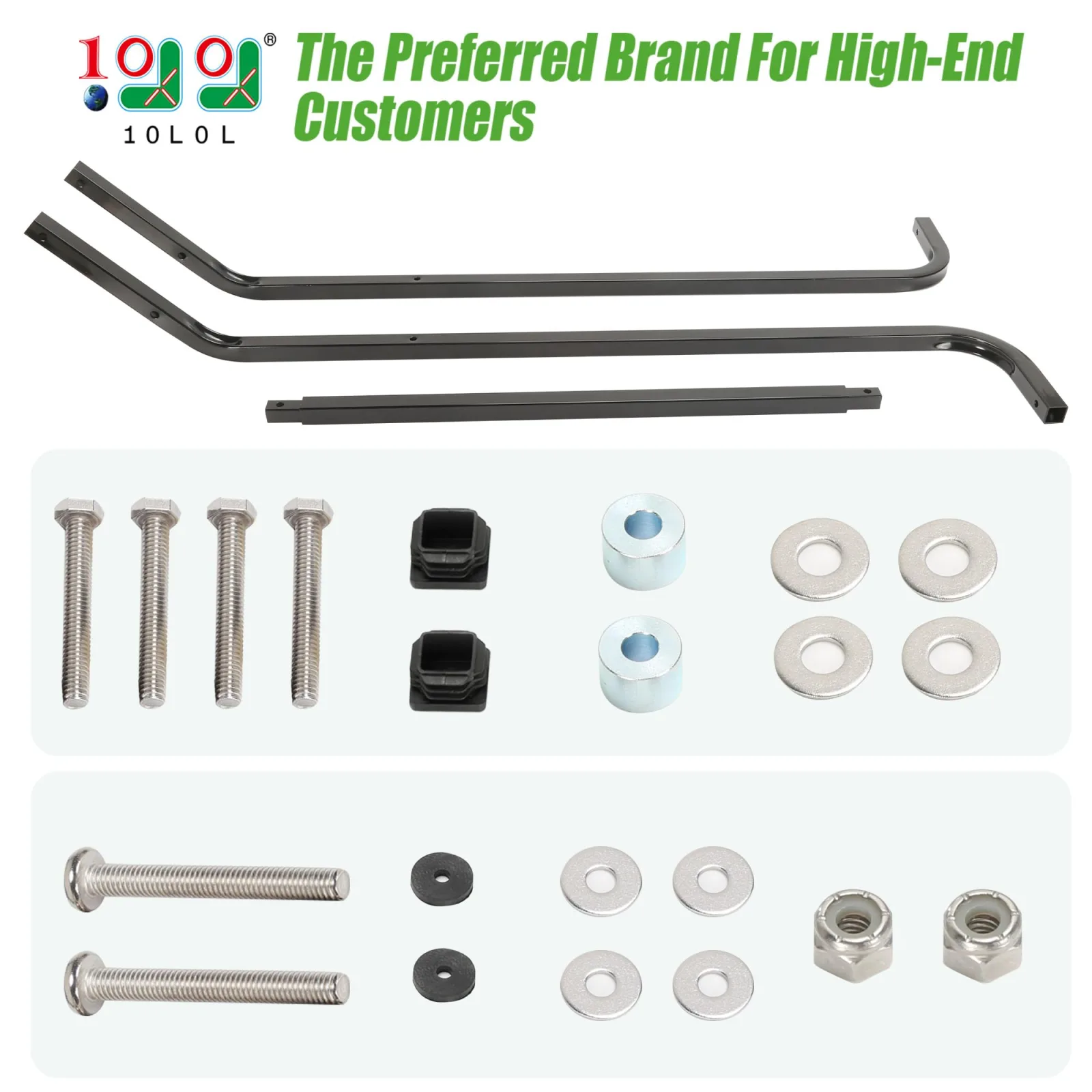 10L0L Roof Support Strut Kit for E-Z-GO TXT (625294G01) image 2