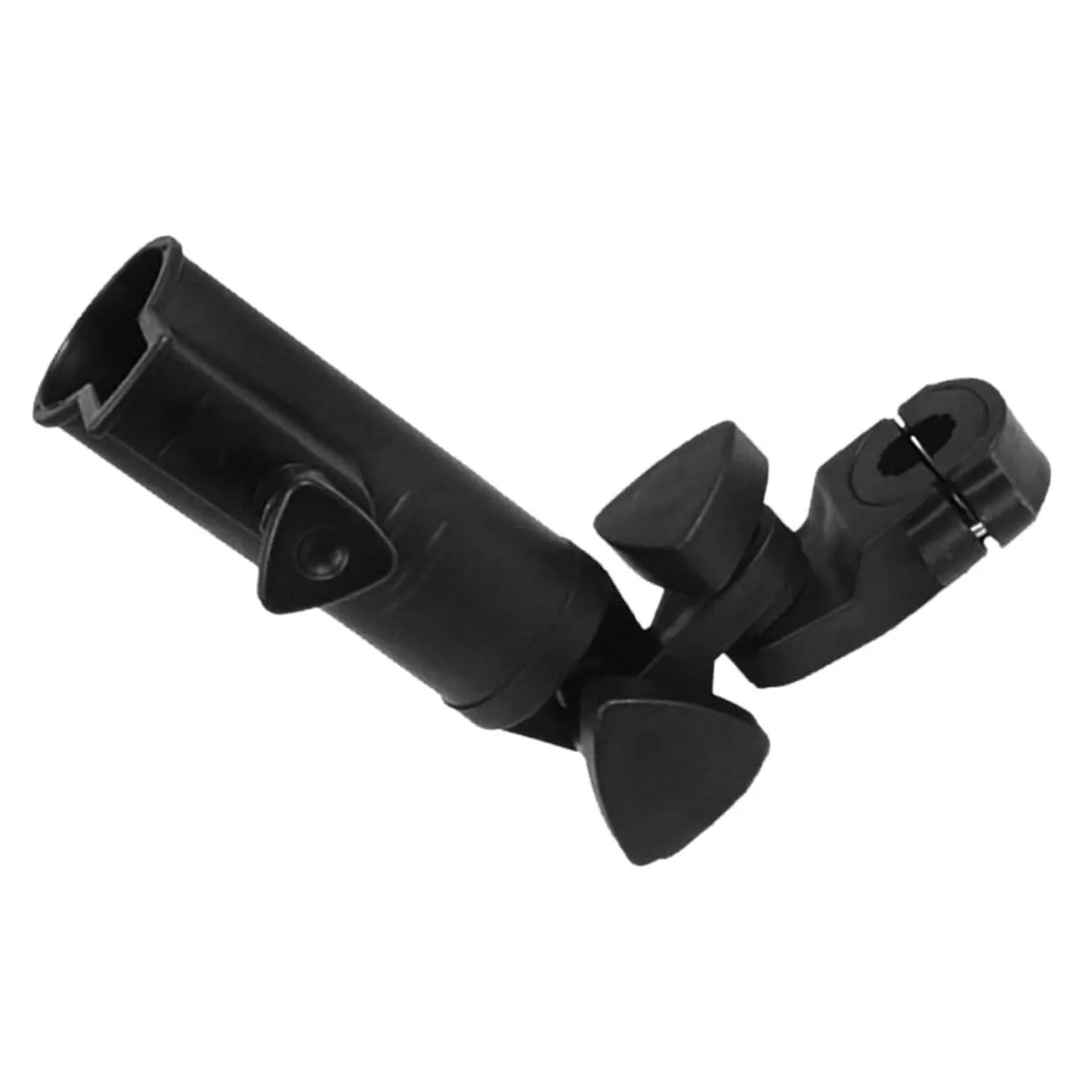 Happyyami Adjustable Golf Cart Umbrella Holder, Black