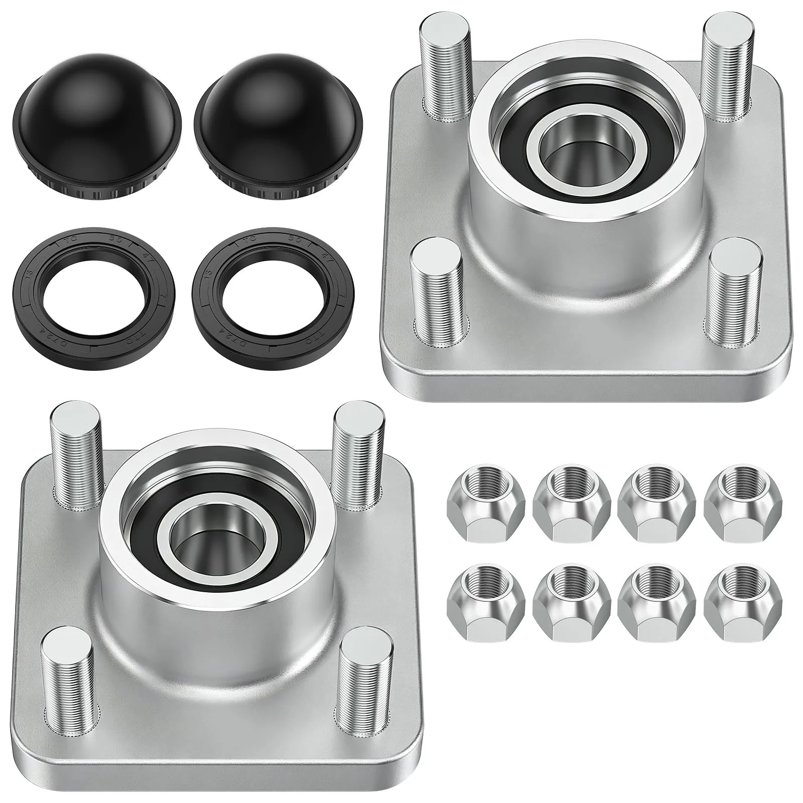 CartClan Front Wheel Hub Assembly for Yamaha Golf Carts