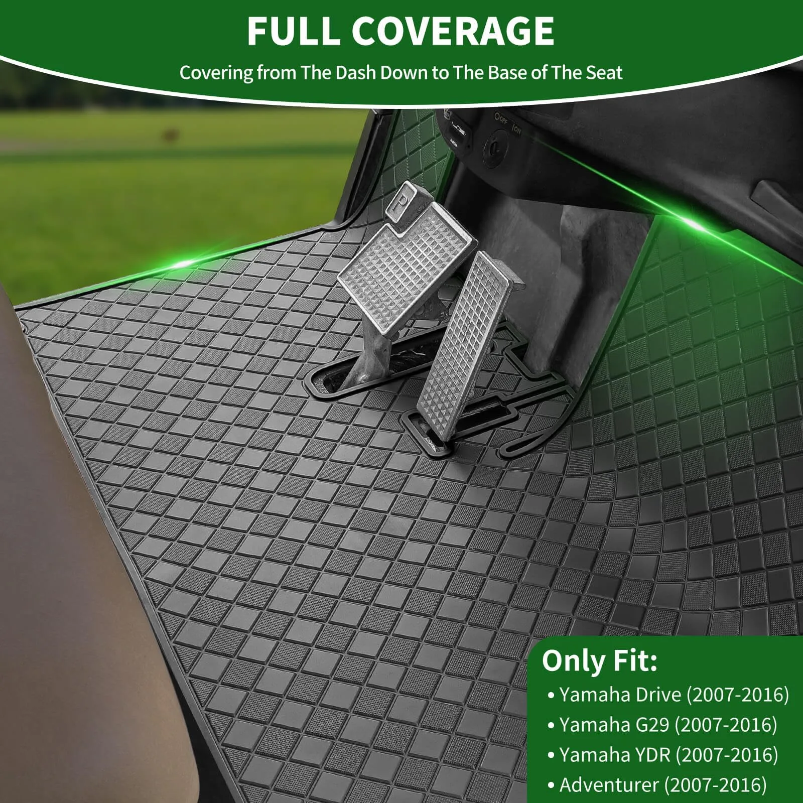 Cartalia CYG29FM Floor Mat for Yamaha G29/Drive 2007-2016 image 2