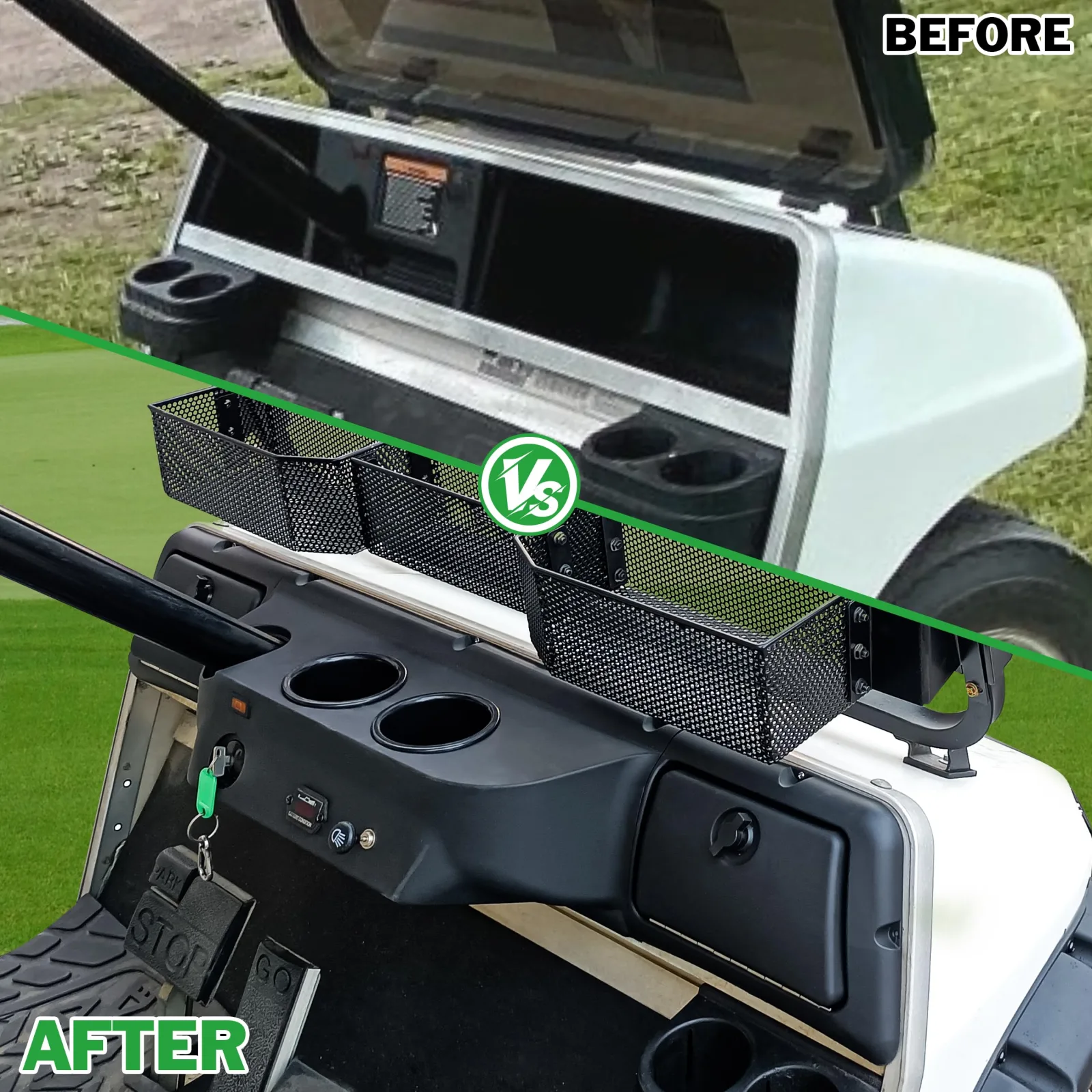KAKABAS B52939 Dash Cover for Club Car DS 1982+ image 2
