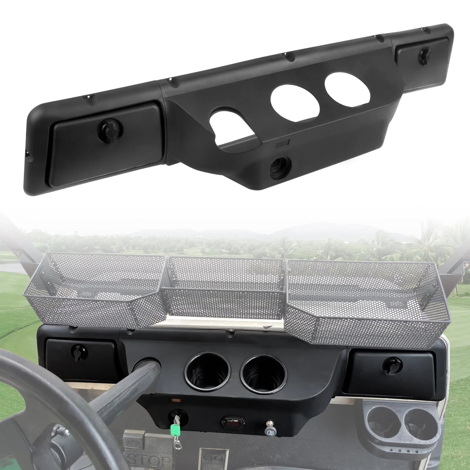 KAKABAS B52939 Dash Cover for Club Car DS 1982+