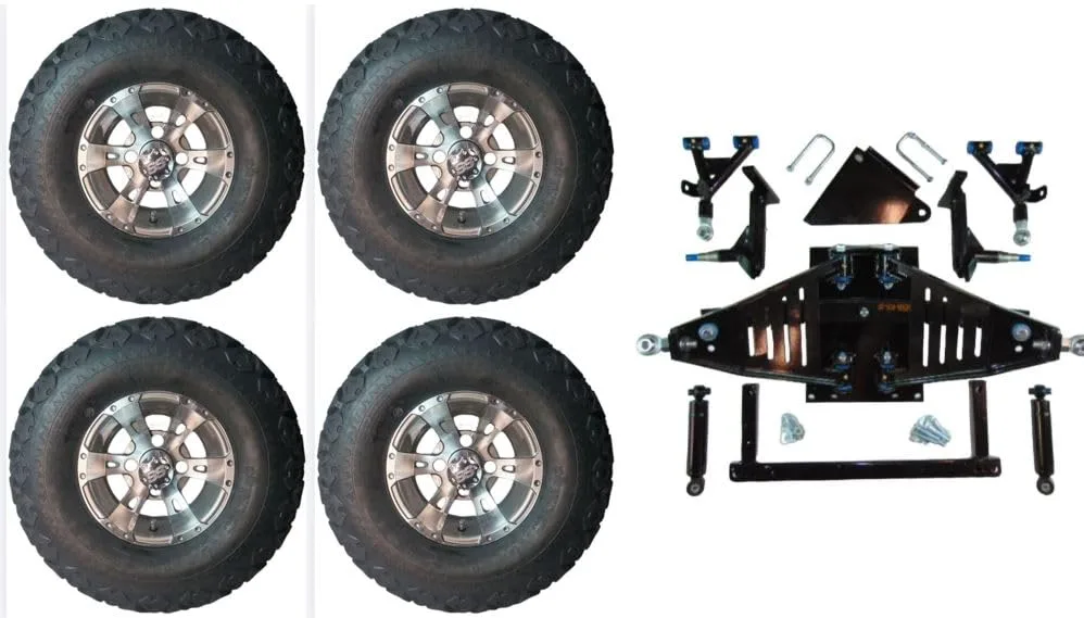 3G 6-Inch Lift Kit with Wheels for Yamaha Drive II