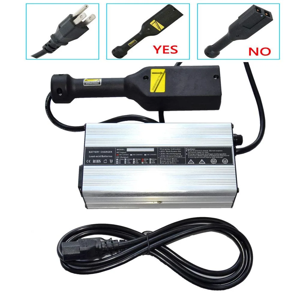 ScaAuto 48V 5A Golf Cart Battery Charger image 2