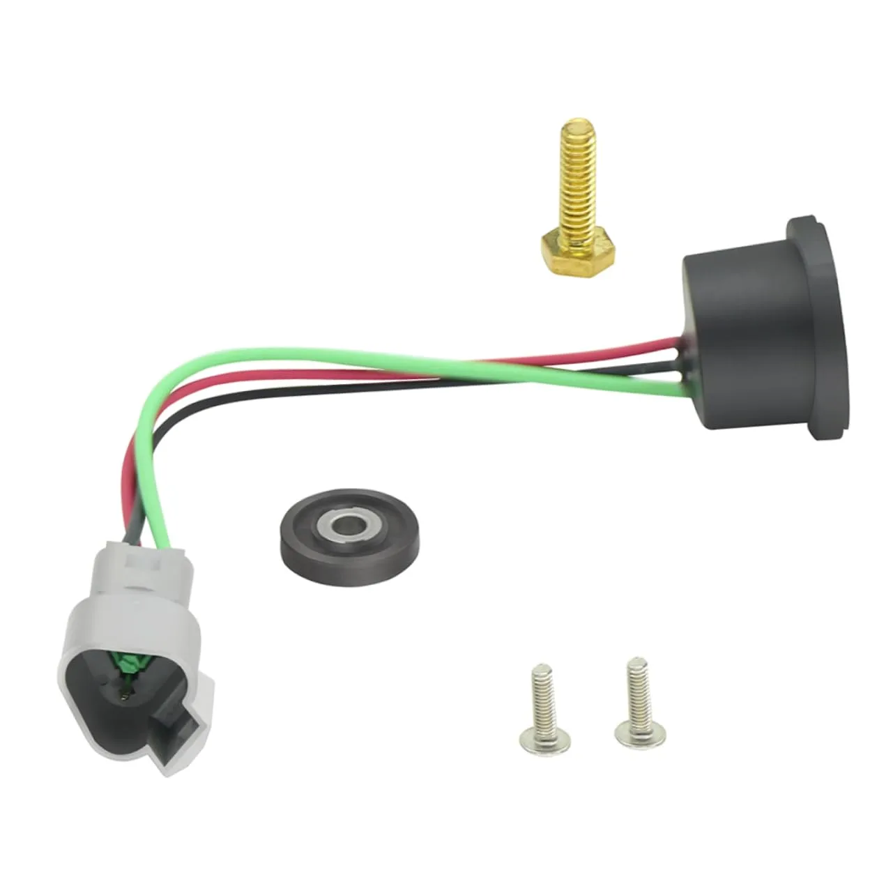 Happyyami Golf Cart Speed Sensor 3-Set — Plastic, Black image 2