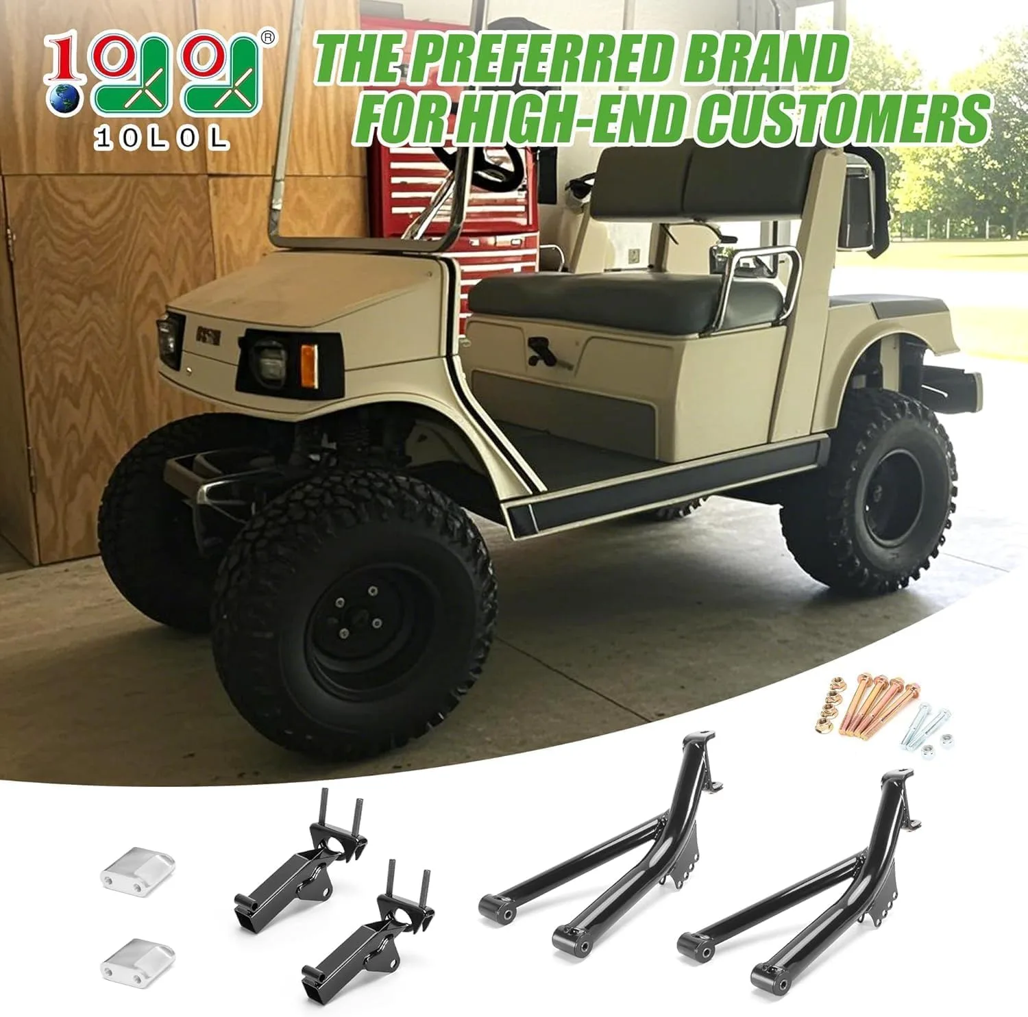10L0L 6" Double A-Arm Lift Kit for Yamaha G2 / G9 (1985–1995) image 2