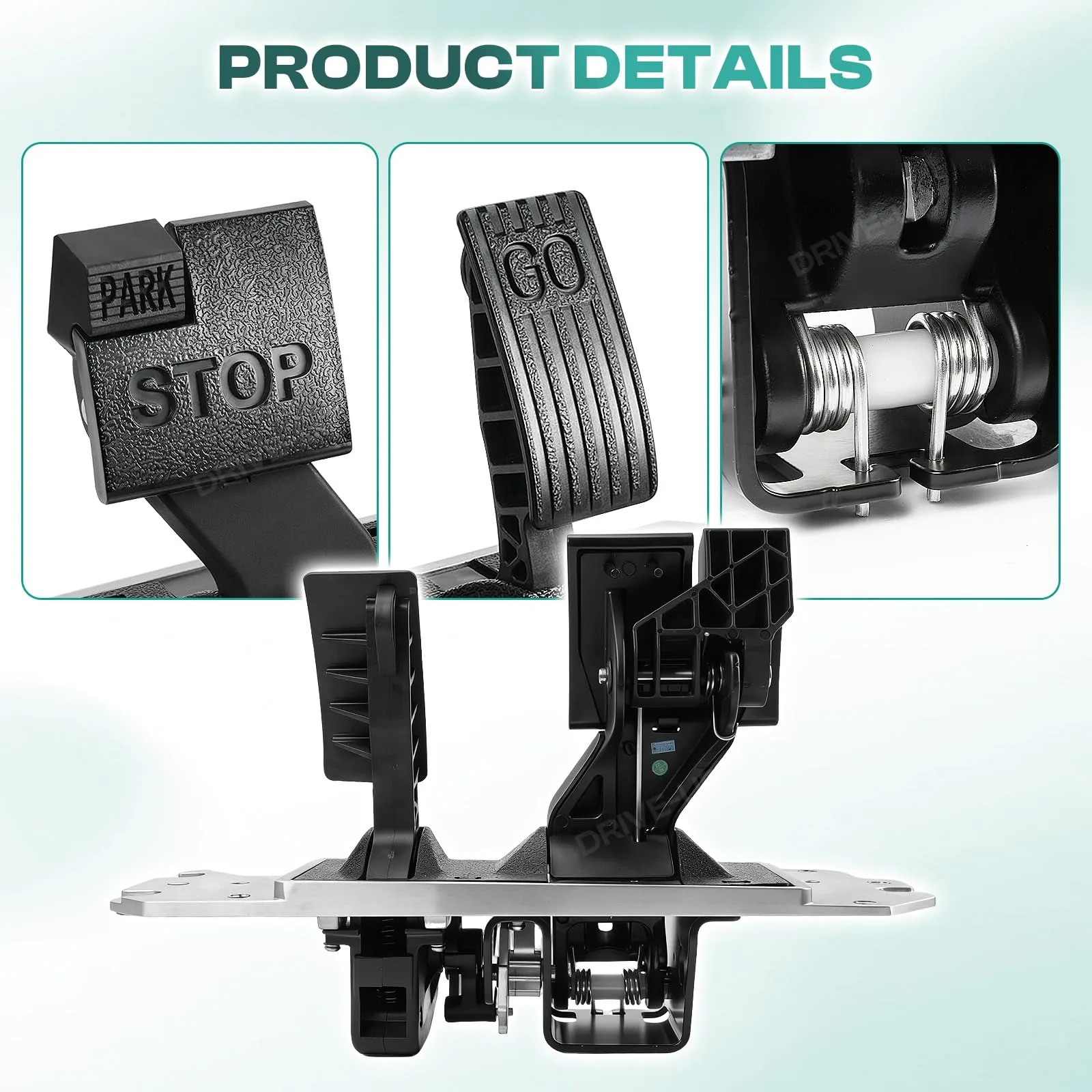 DRIVE UP Club Car Pedal Assembly with Conversion Kit DU00148 image 3