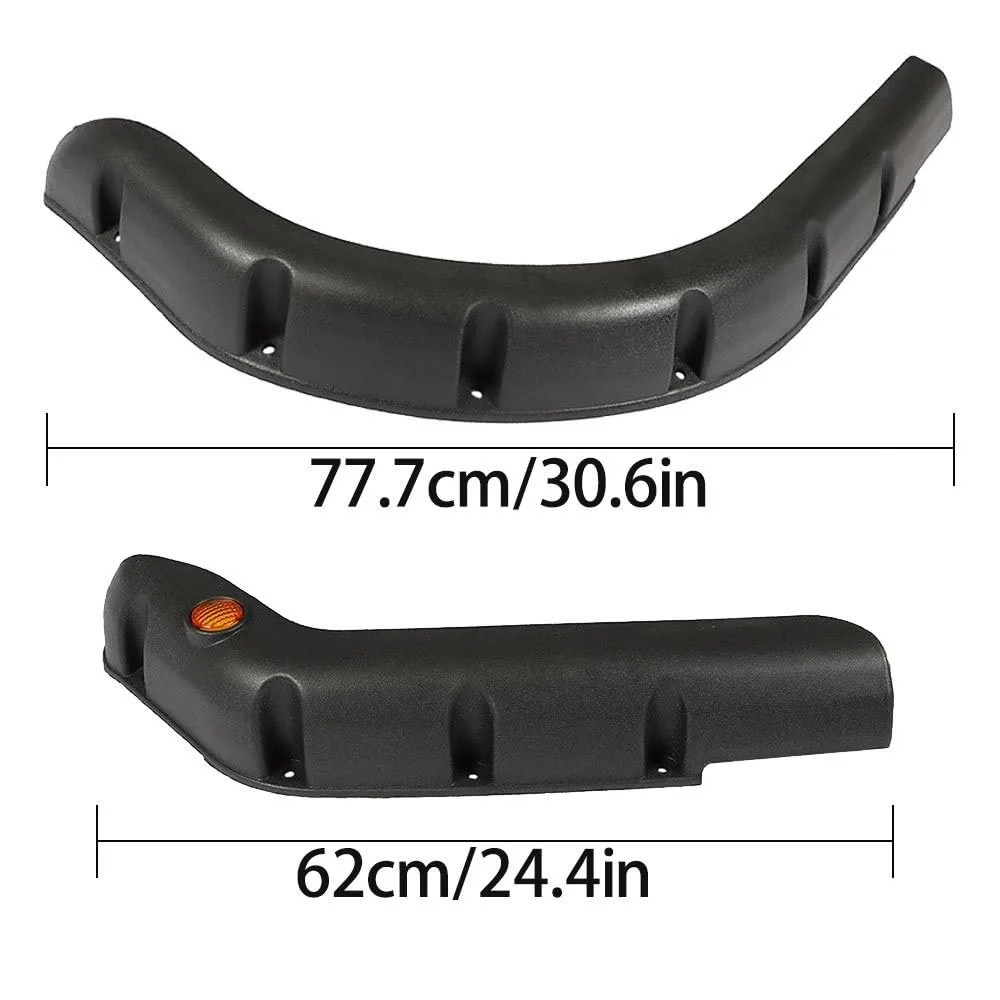 Club Car DS Fender Flares with Screws, 4-Piece Set image 2