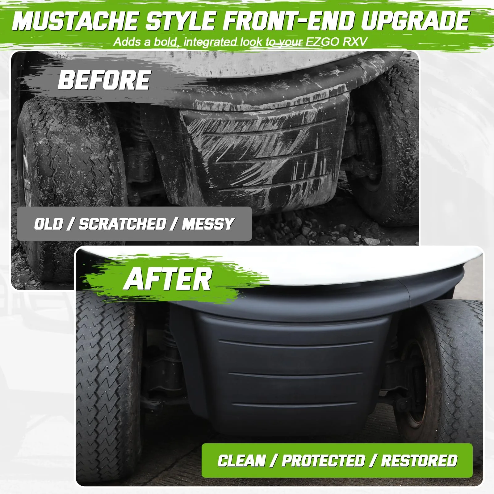 CYOOYC Front Bumper for E-Z-GO RXV 2008-Up image 4