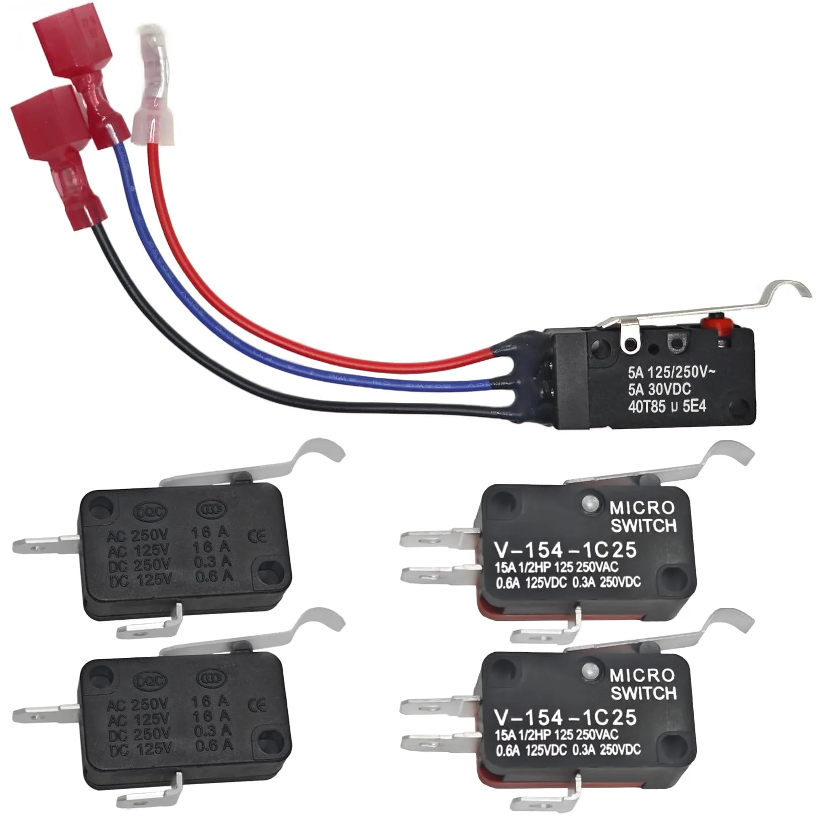 Formiden Club Car DS Precedent Micro Switch Kit GolfSwitch5P