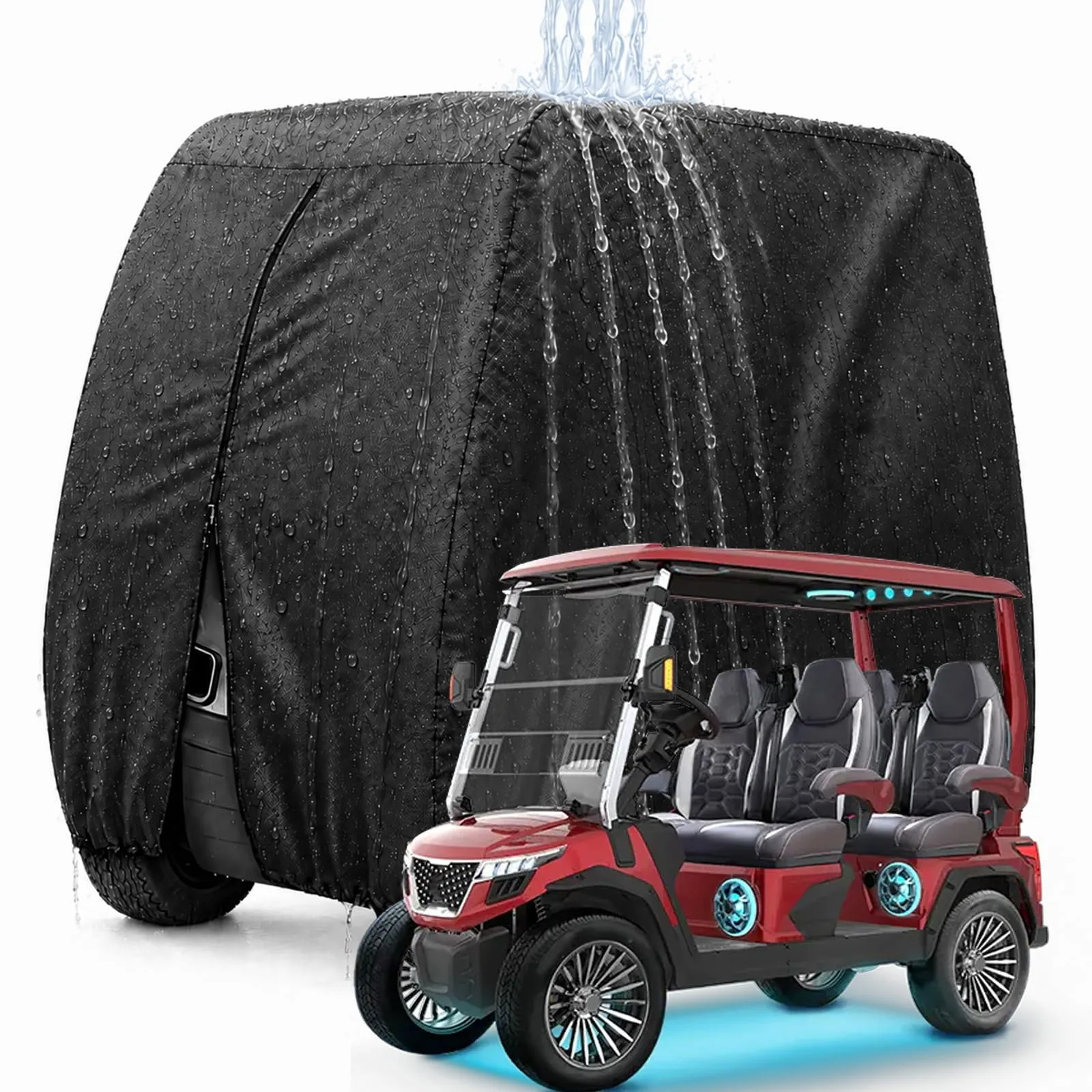 Evolution D-MAX XT4 4-Passenger Golf Cart Cover