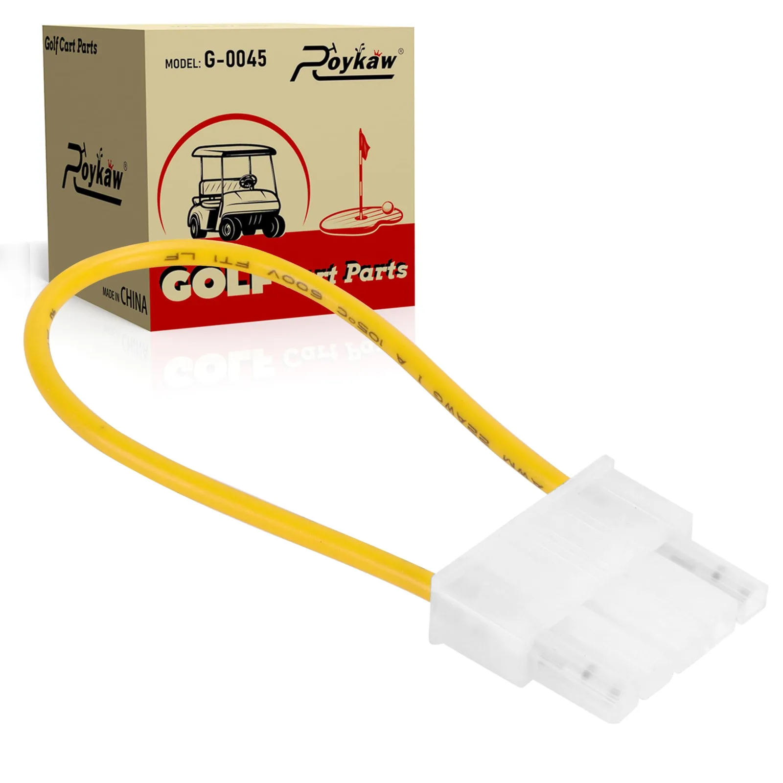 Roykaw Personality Plug for 36V E-Z-GO PDS Golf Carts