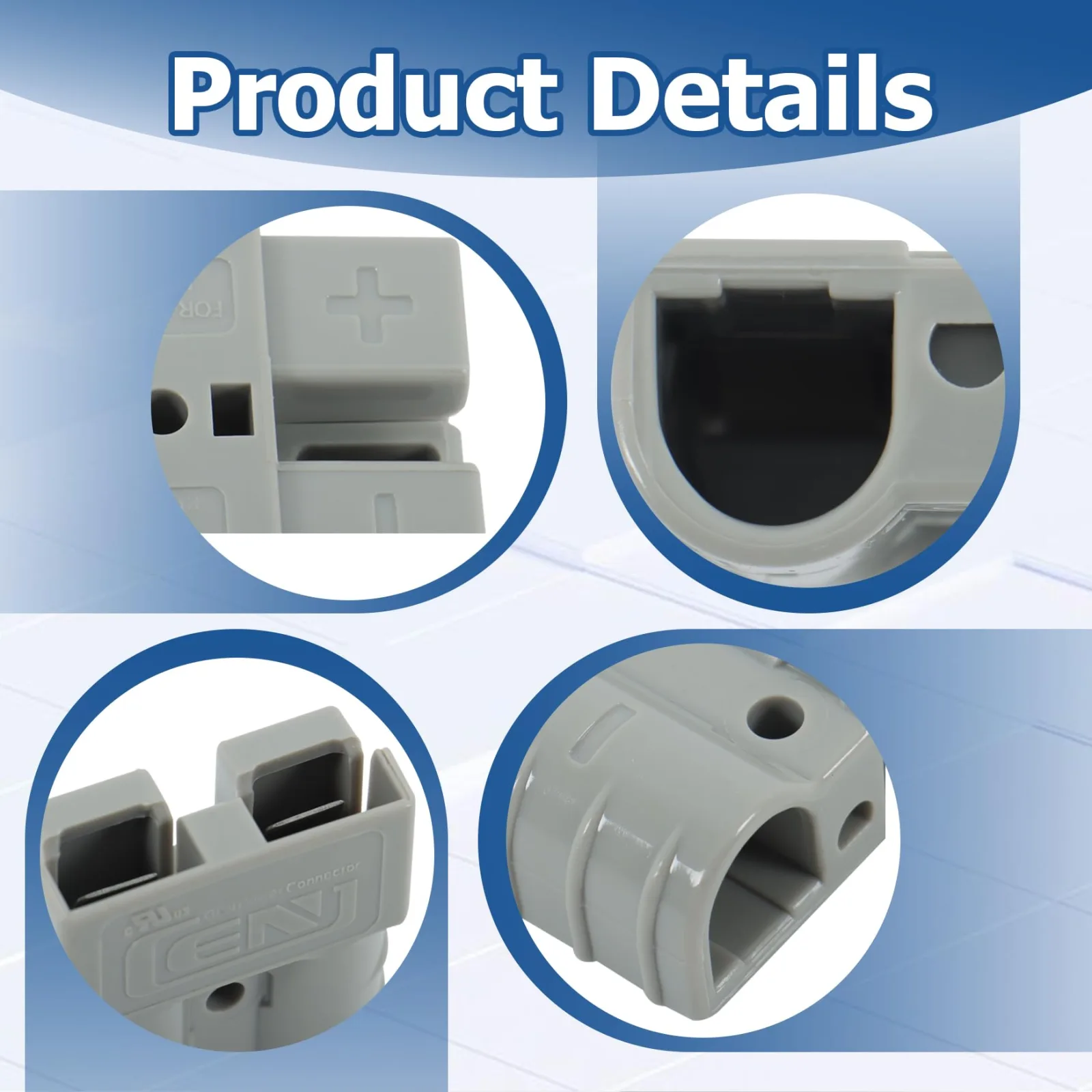 WFLNHB SB50 Charger Plug Receptacle with 6G Contacts image 4
