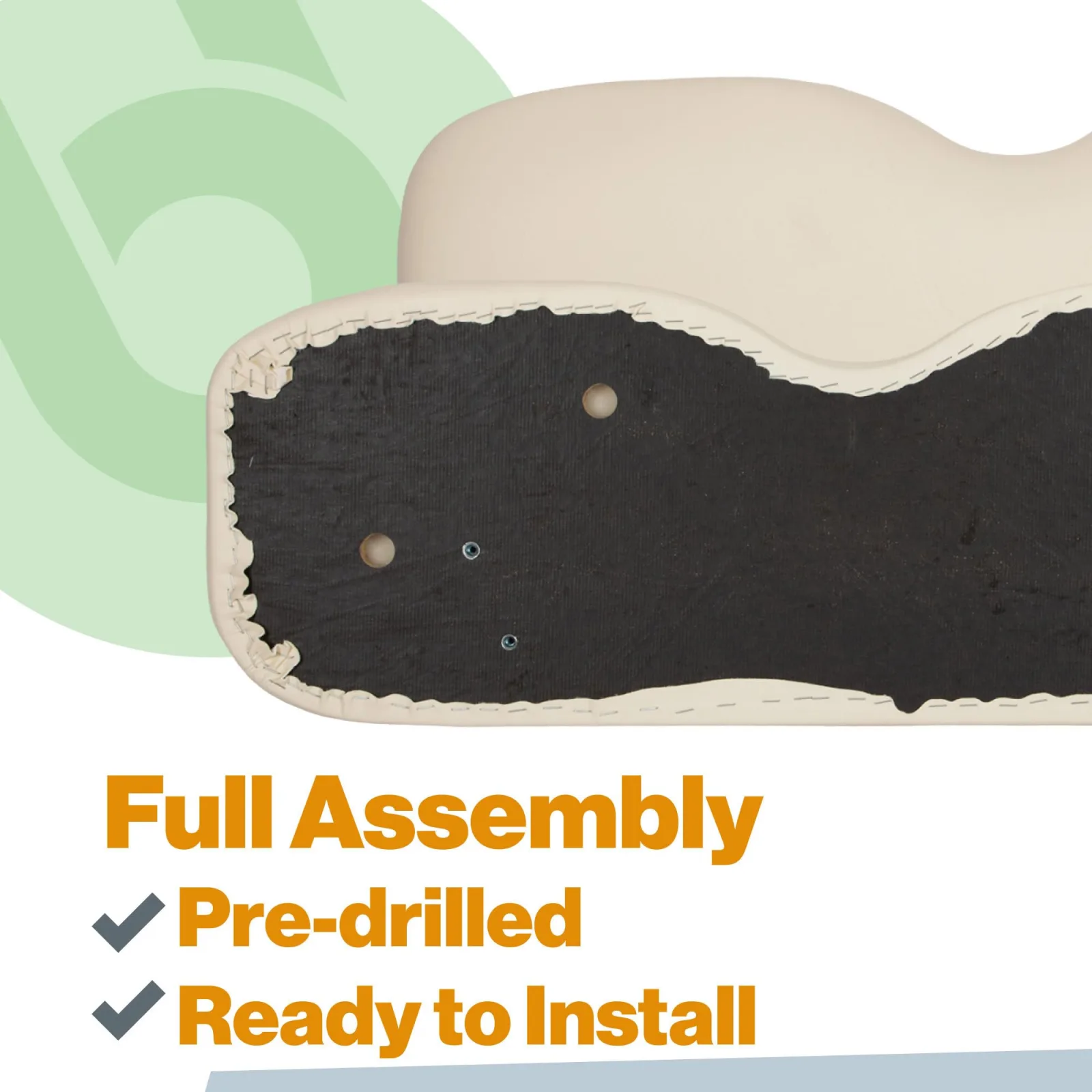 Buggies Unlimited EZ-GO TXT Seat Back Assembly 18-476 image 2