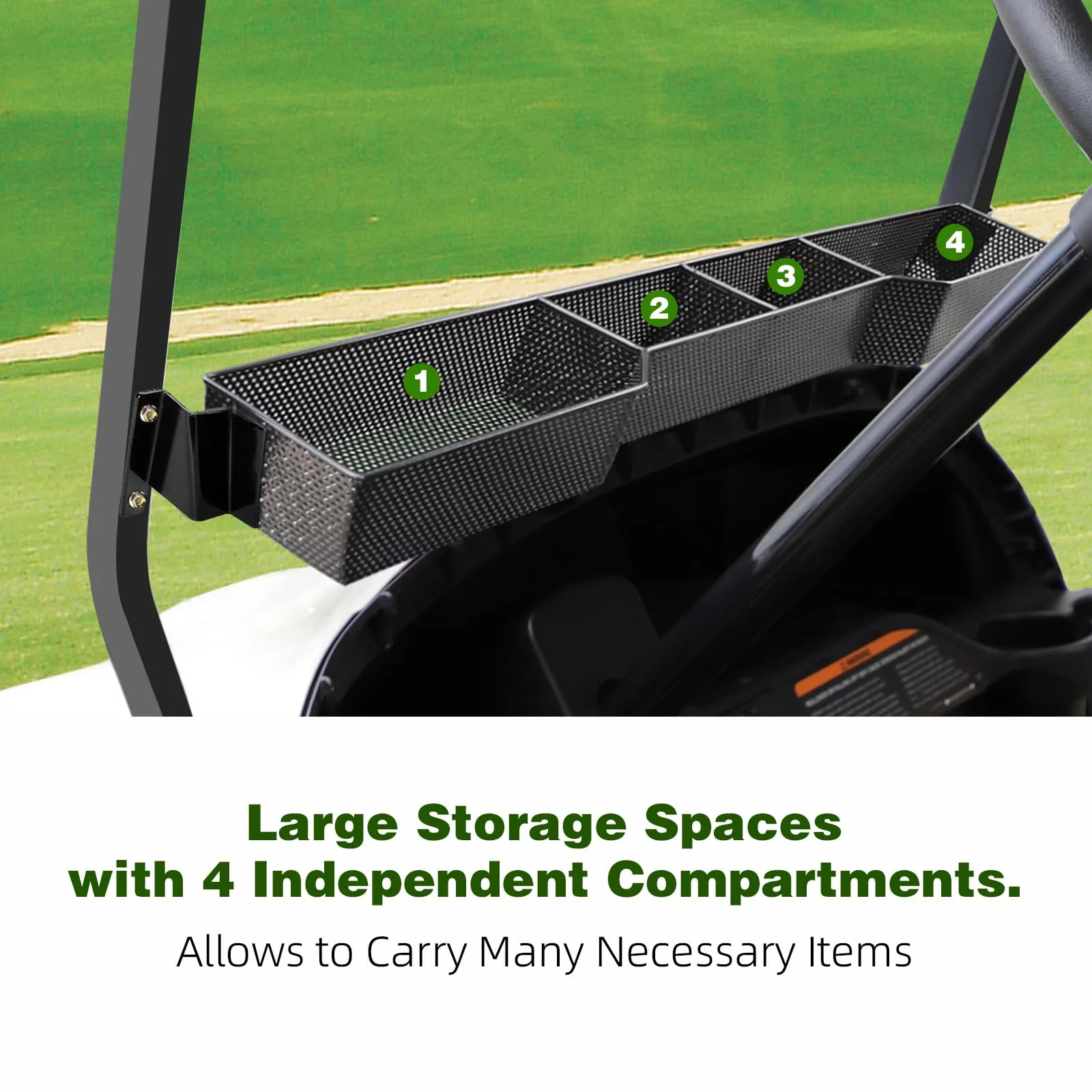 AIPSET AP0334 Front Basket for Club Car Onward & Tempo image 3