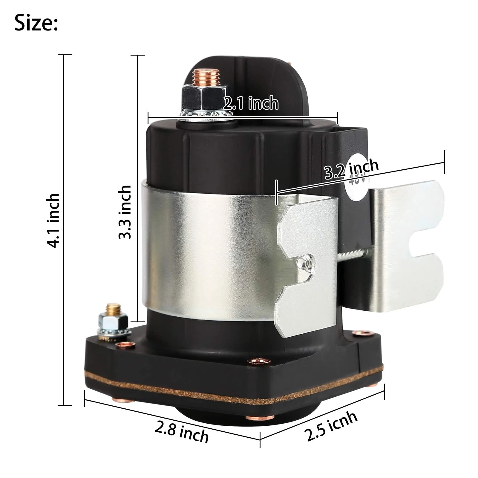 10L0L 48V Solenoid for Yamaha G22 and G29 Golf Carts image 3
