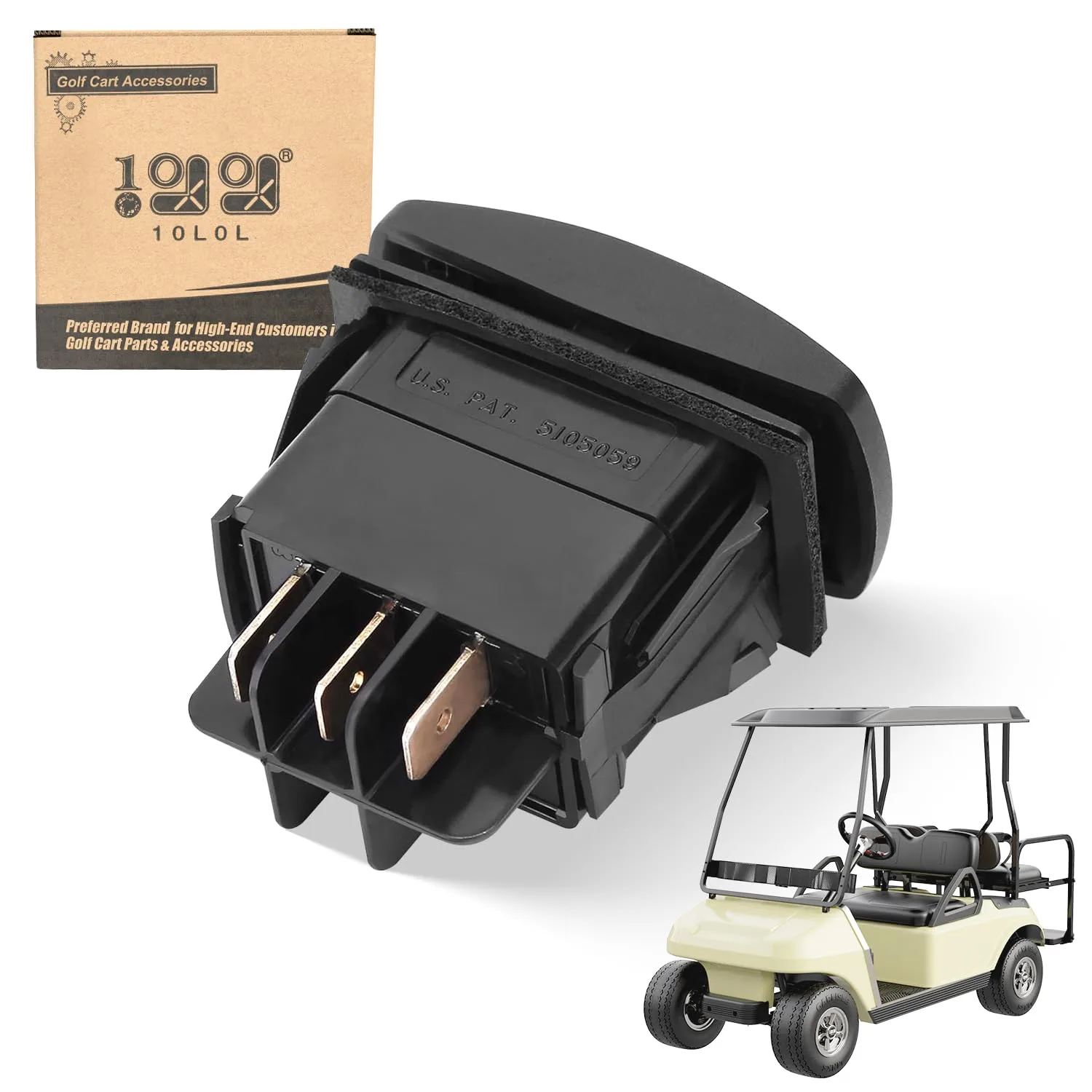 10L0L Forward/Reverse Switch for Club Car 48V Golf Carts