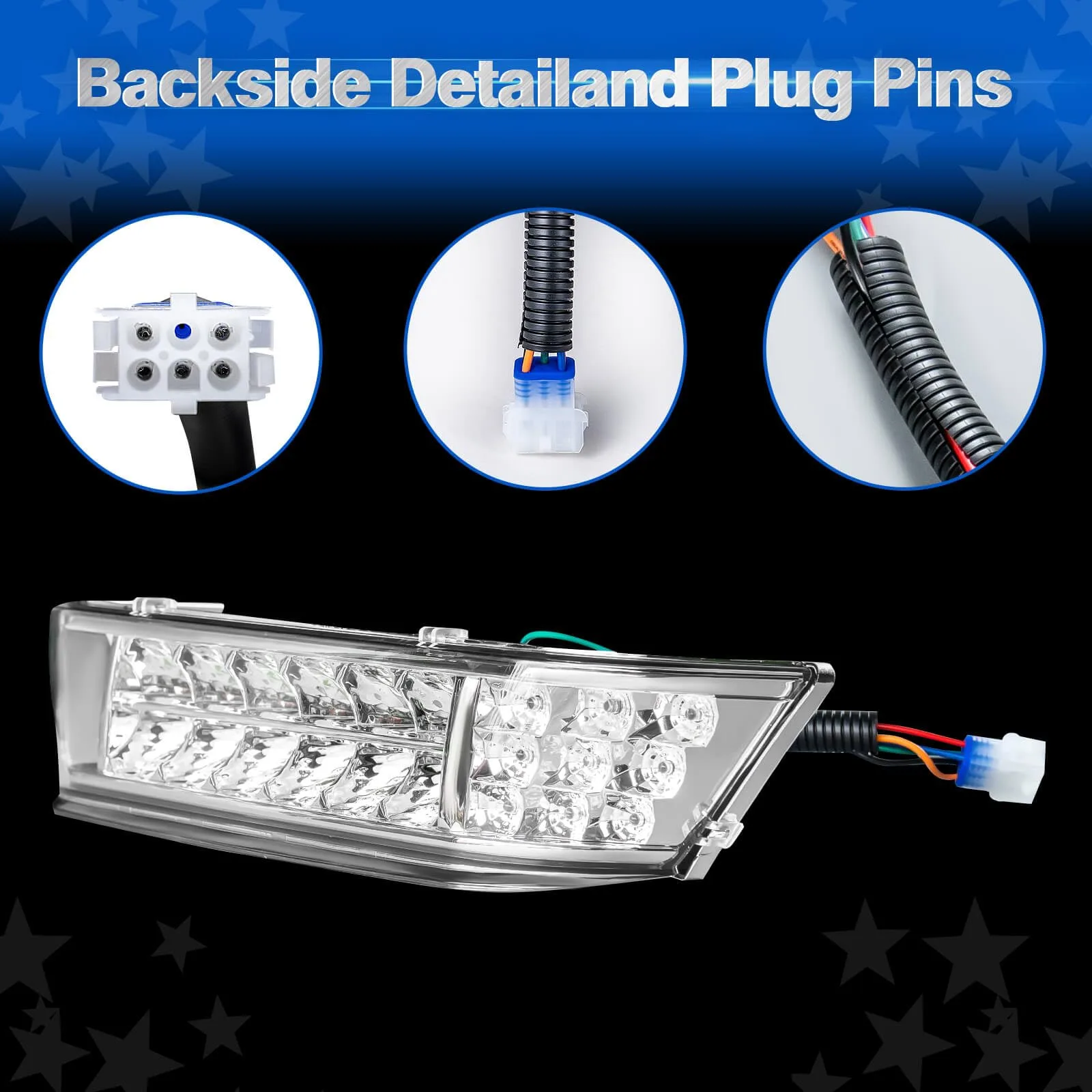 NOKINS LED Headlight Bar for Club Car Precedent image 3