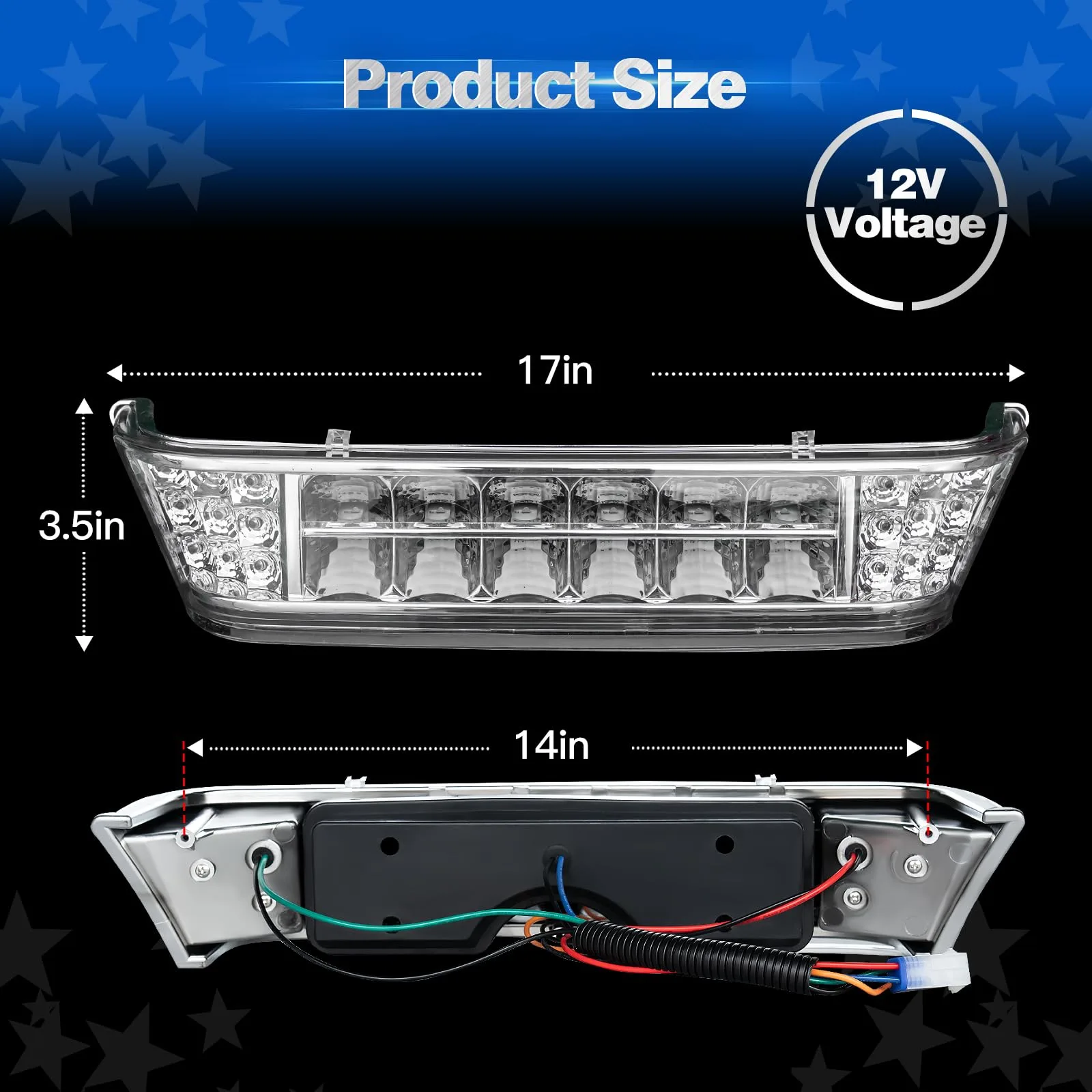 NOKINS LED Headlight Bar for Club Car Precedent image 4