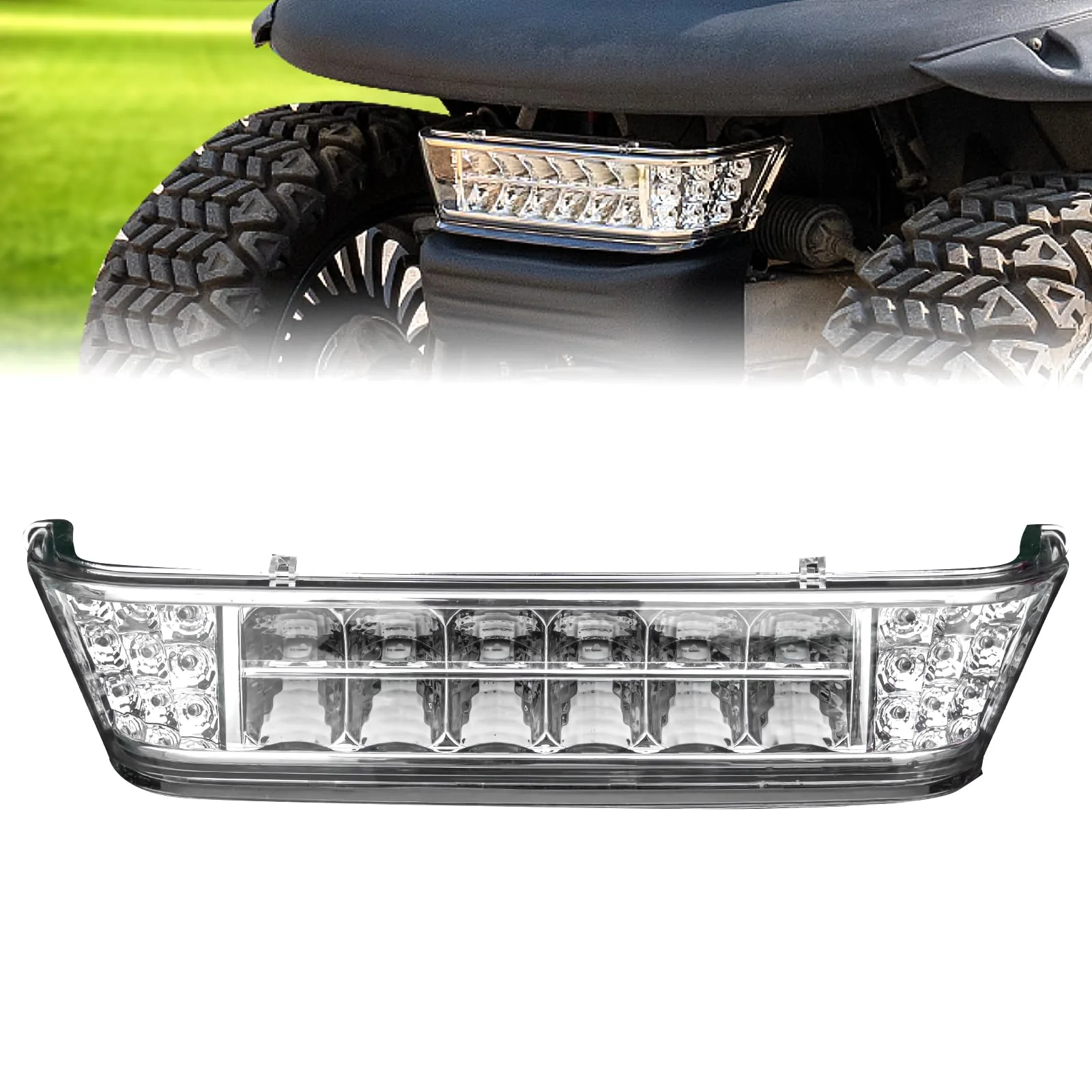 NOKINS LED Headlight Bar for Club Car Precedent